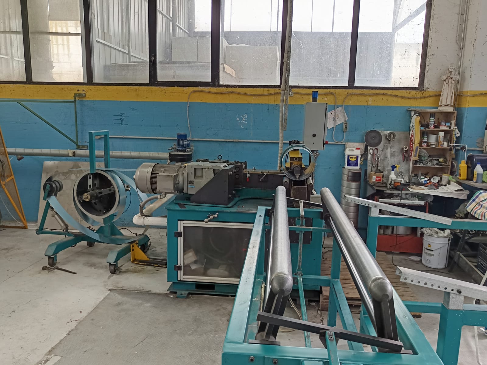 MACCHINA PER PRODUZIONE CANALI SPIRALATI CIRCOLARI  in vendita - foto 9