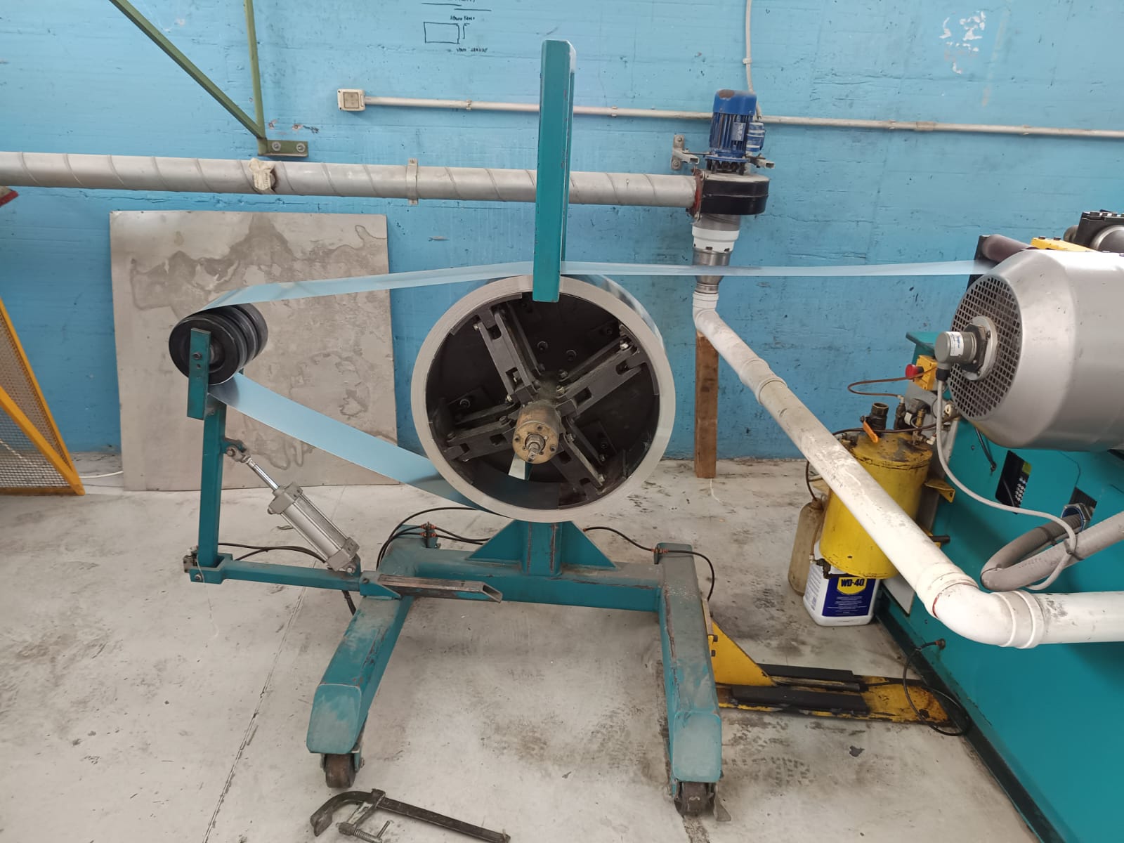 MACCHINA PER PRODUZIONE TUBO SPIRALATO CIRCOLARE in vendita - foto 6