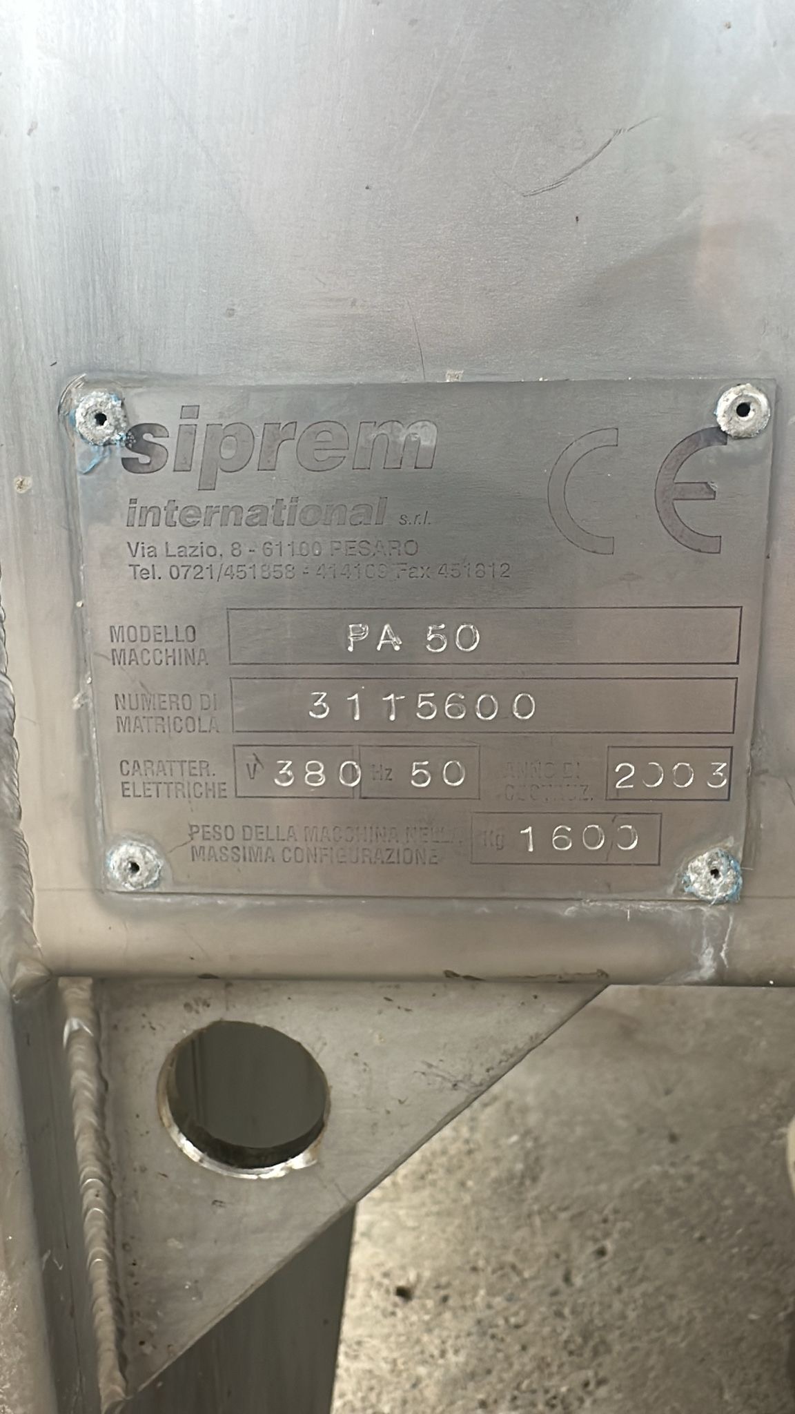 Pressa pneumatica Siprem P50 in vendita - foto 3