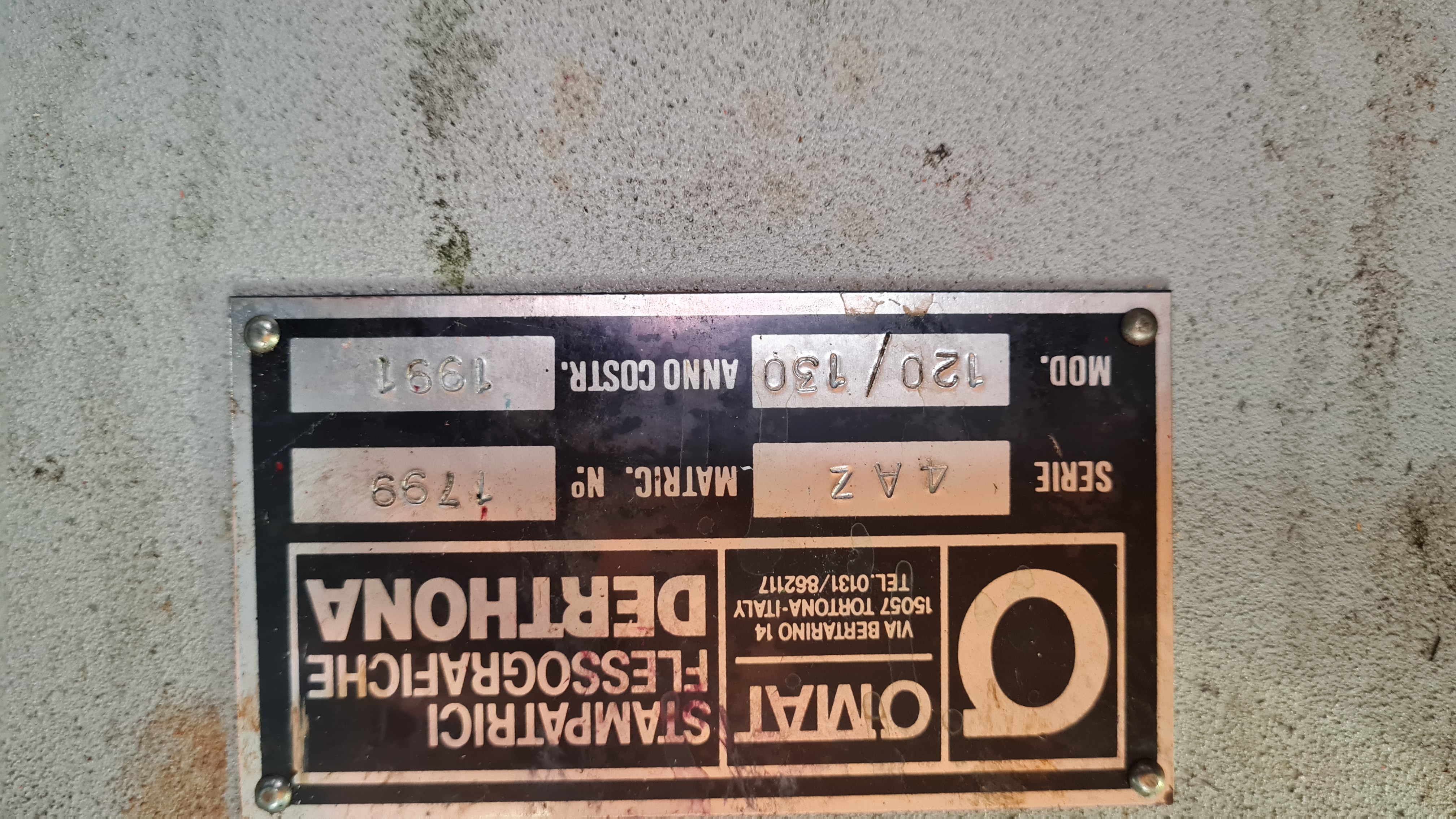  impianto flessografico OMAT 4AZ in vendita - foto 12