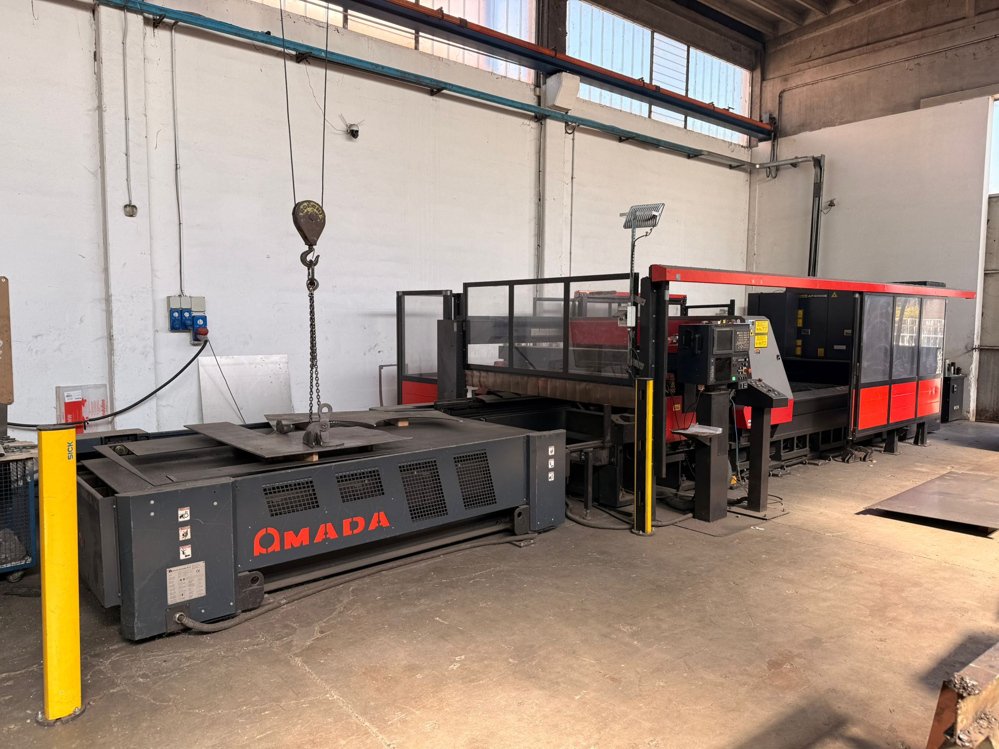 MACCHINA TAGLIO LASER Marca Amada  Mod. FO-3015 4kw. in vendita - foto 1