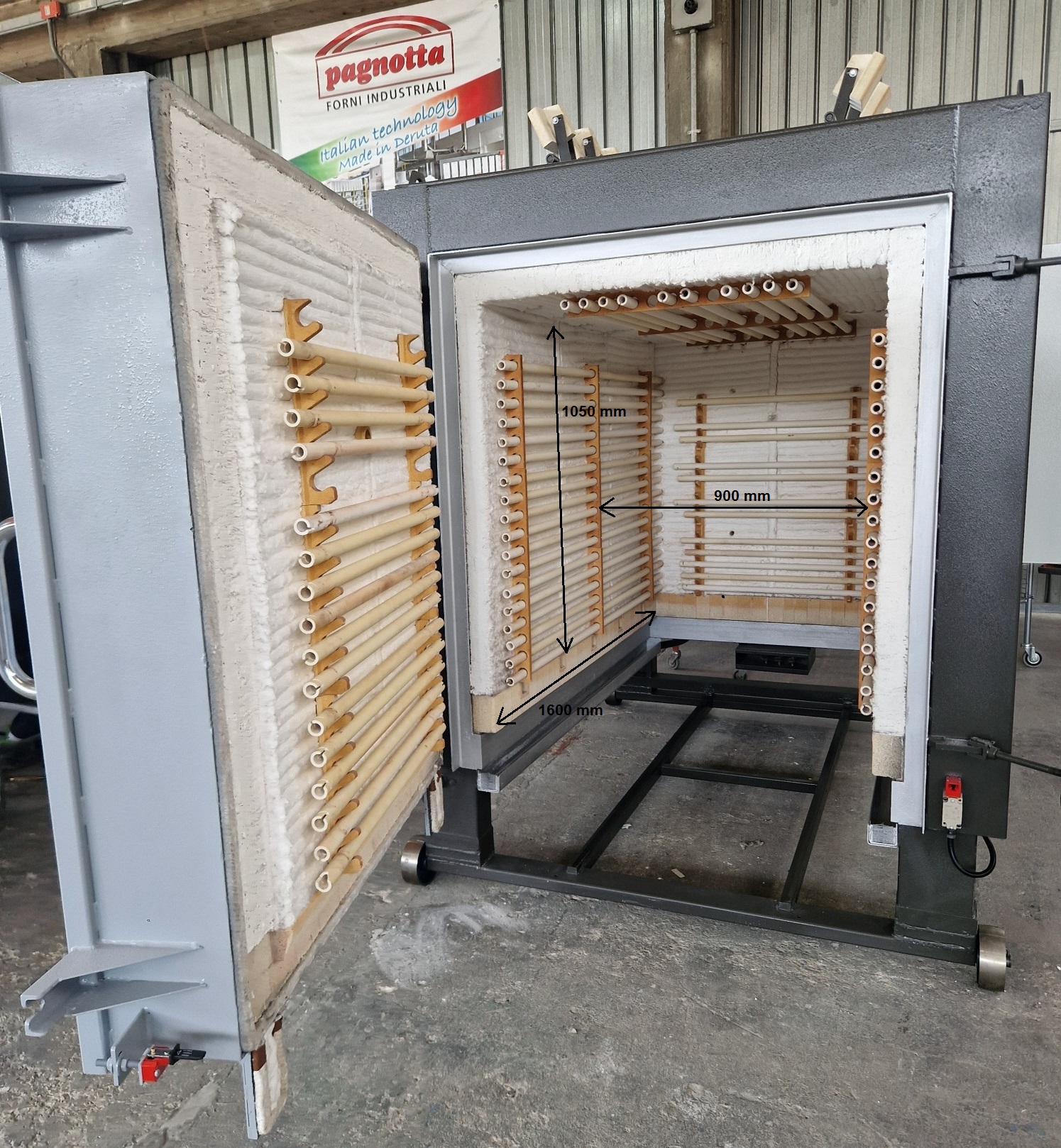 Forno elettrico per trattamenti termici metalli   in vendita - foto 3