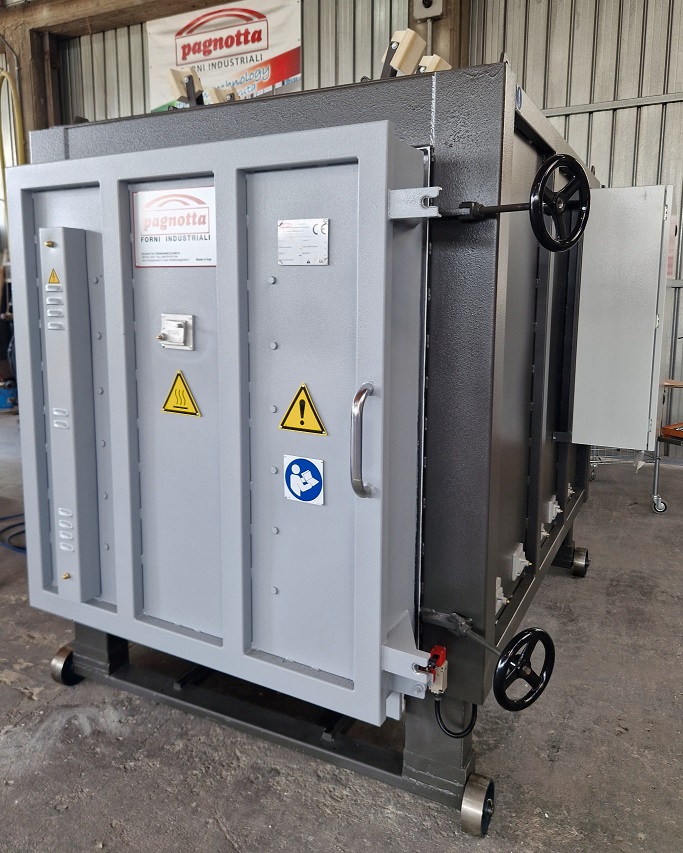 Forno elettrico per trattamenti termici metalli   in vendita - foto 2
