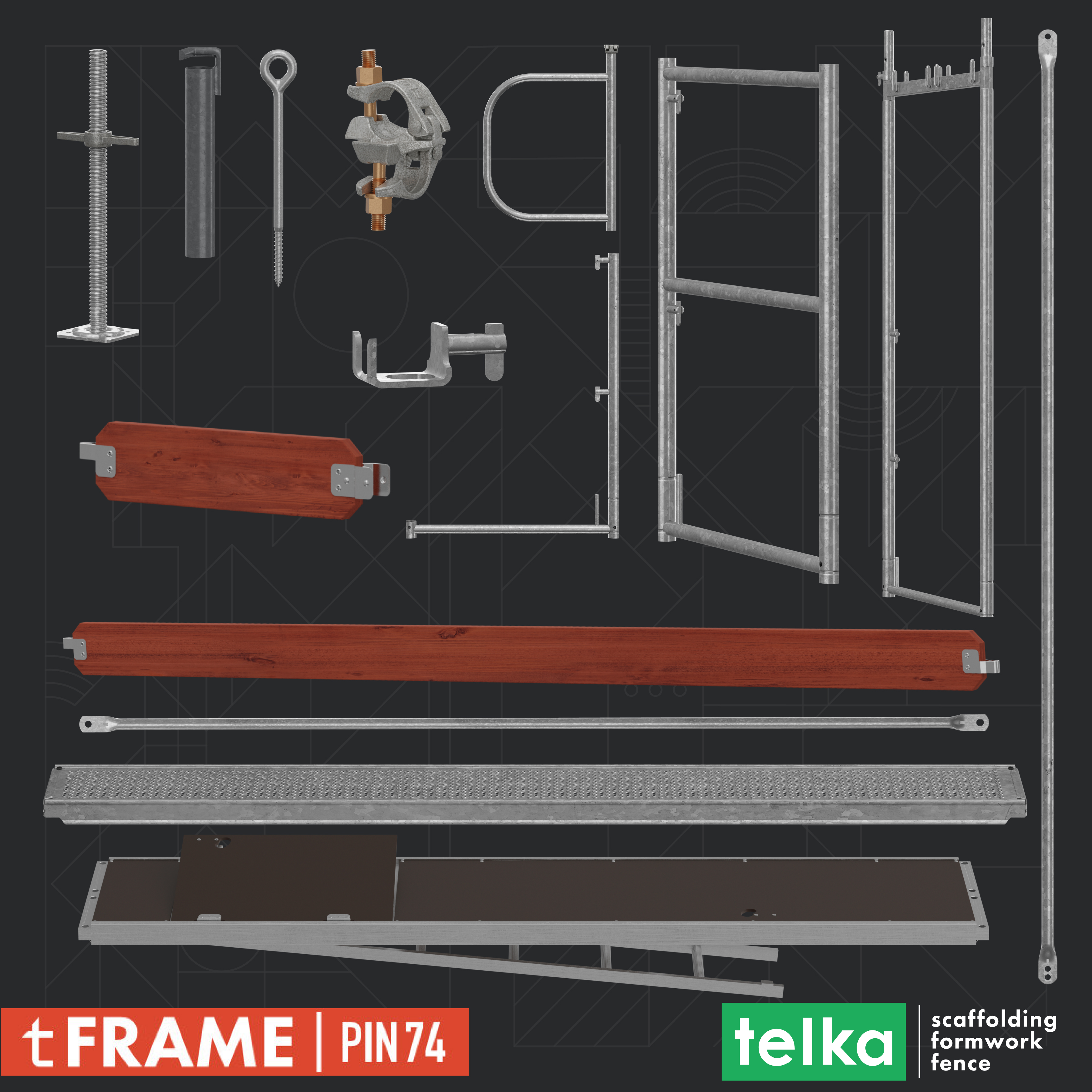 TELKA 250 m² PIN74 Ponteggio a Telaio  in vendita - foto 9