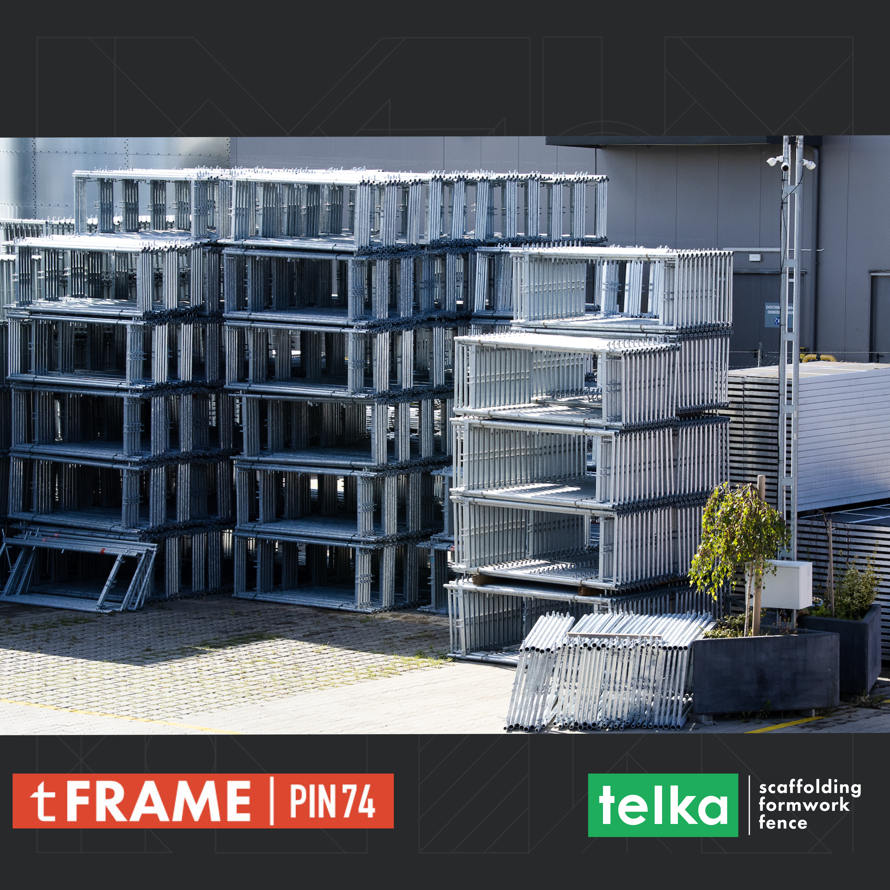 TELKA 1000m² PIN74 Ponteggio a Telaio in vendita - foto 1