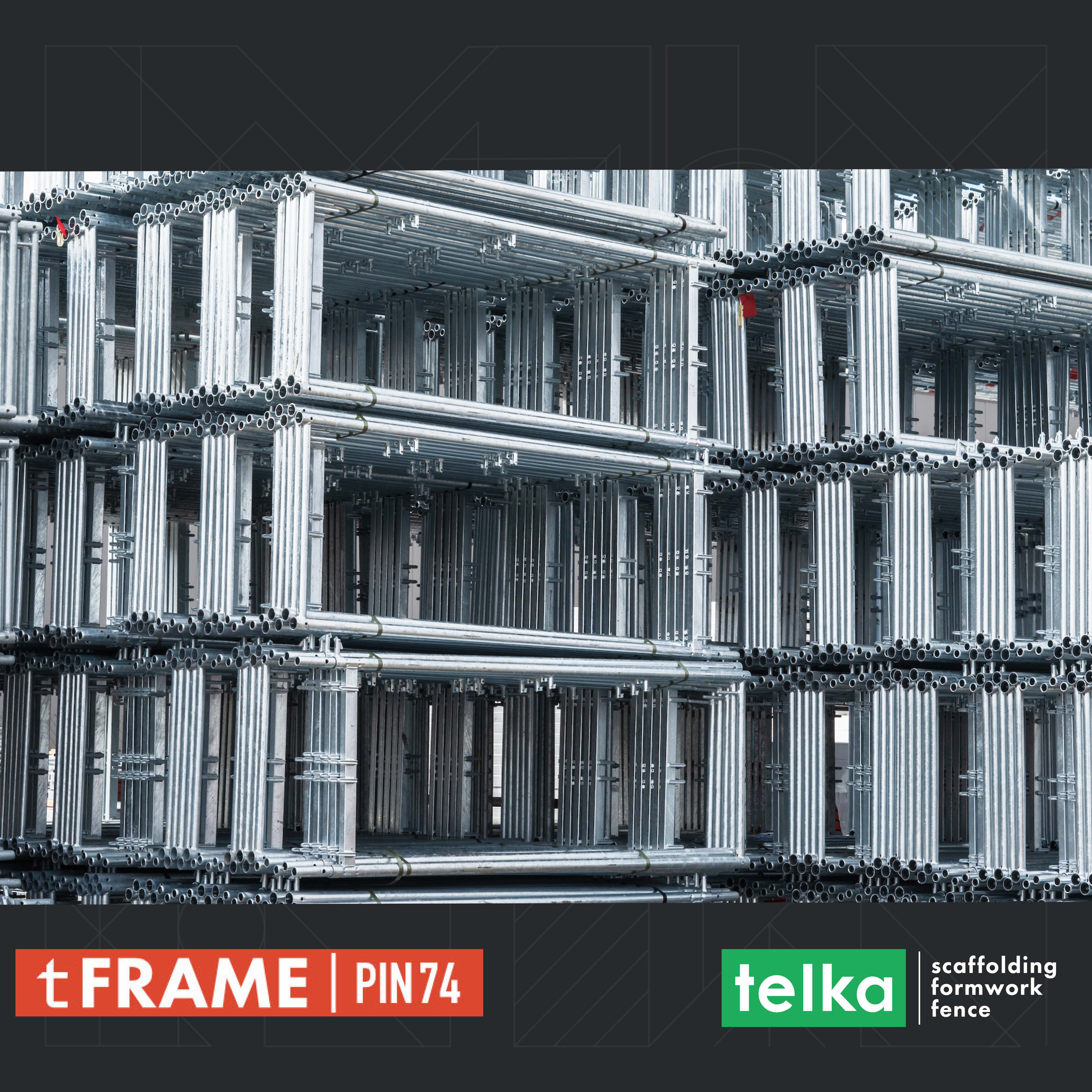 TELKA 1000m² PIN74 Ponteggio a Telaio in vendita - foto 7
