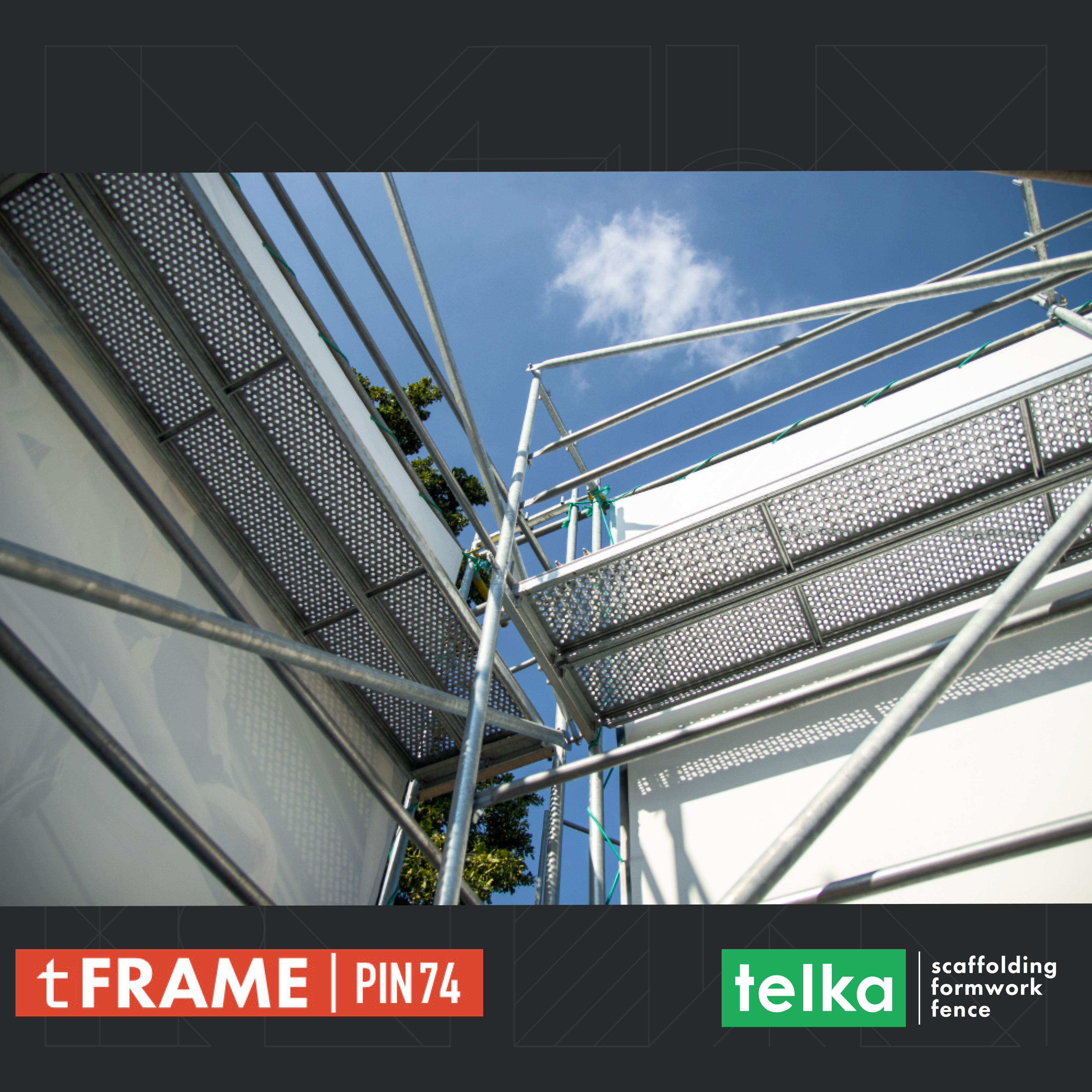 TELKA 1000m² PIN74 Ponteggio a Telaio in vendita - foto 8