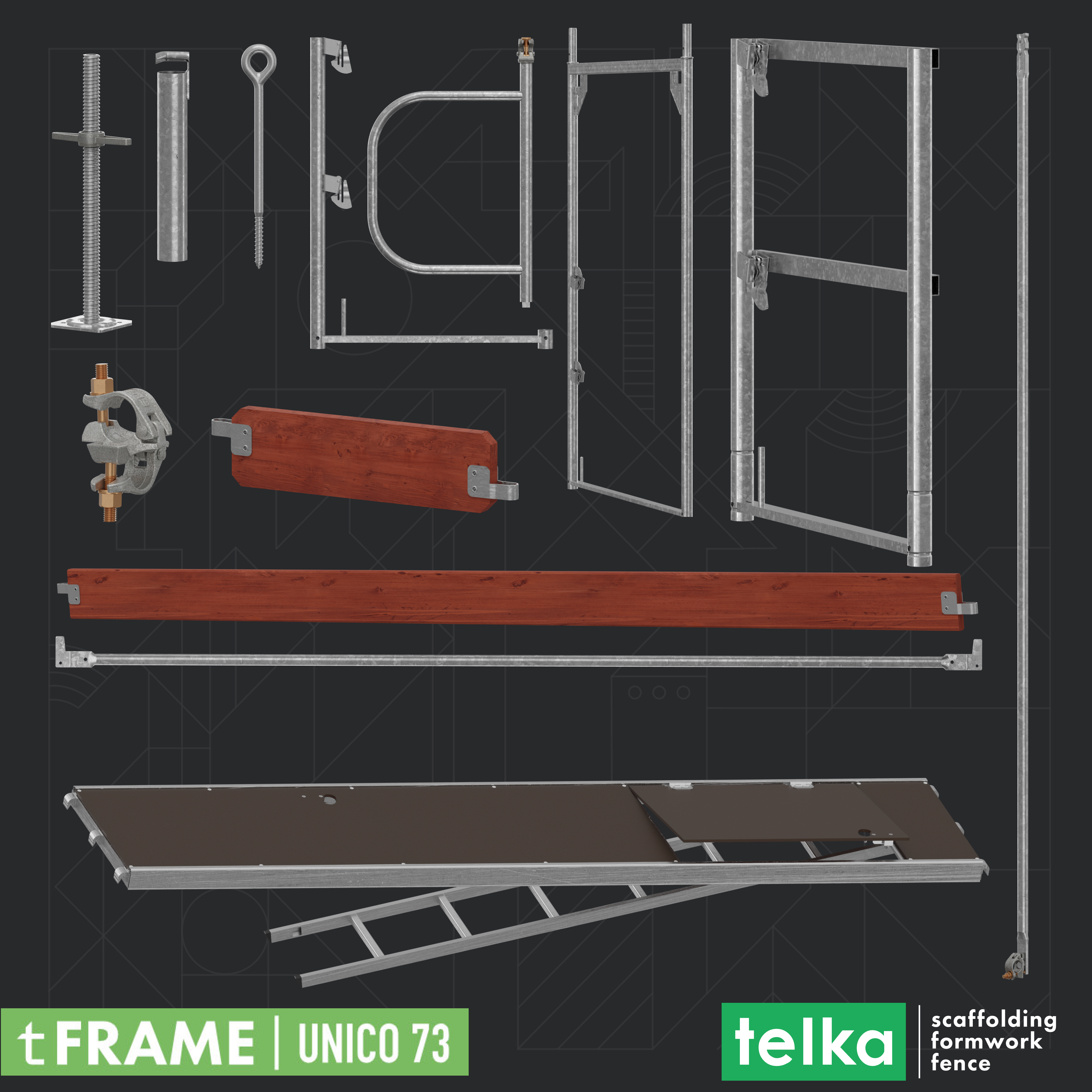 TELKA 49,12² UNICO 73 Ponteggio a Telaio  in vendita - foto 2