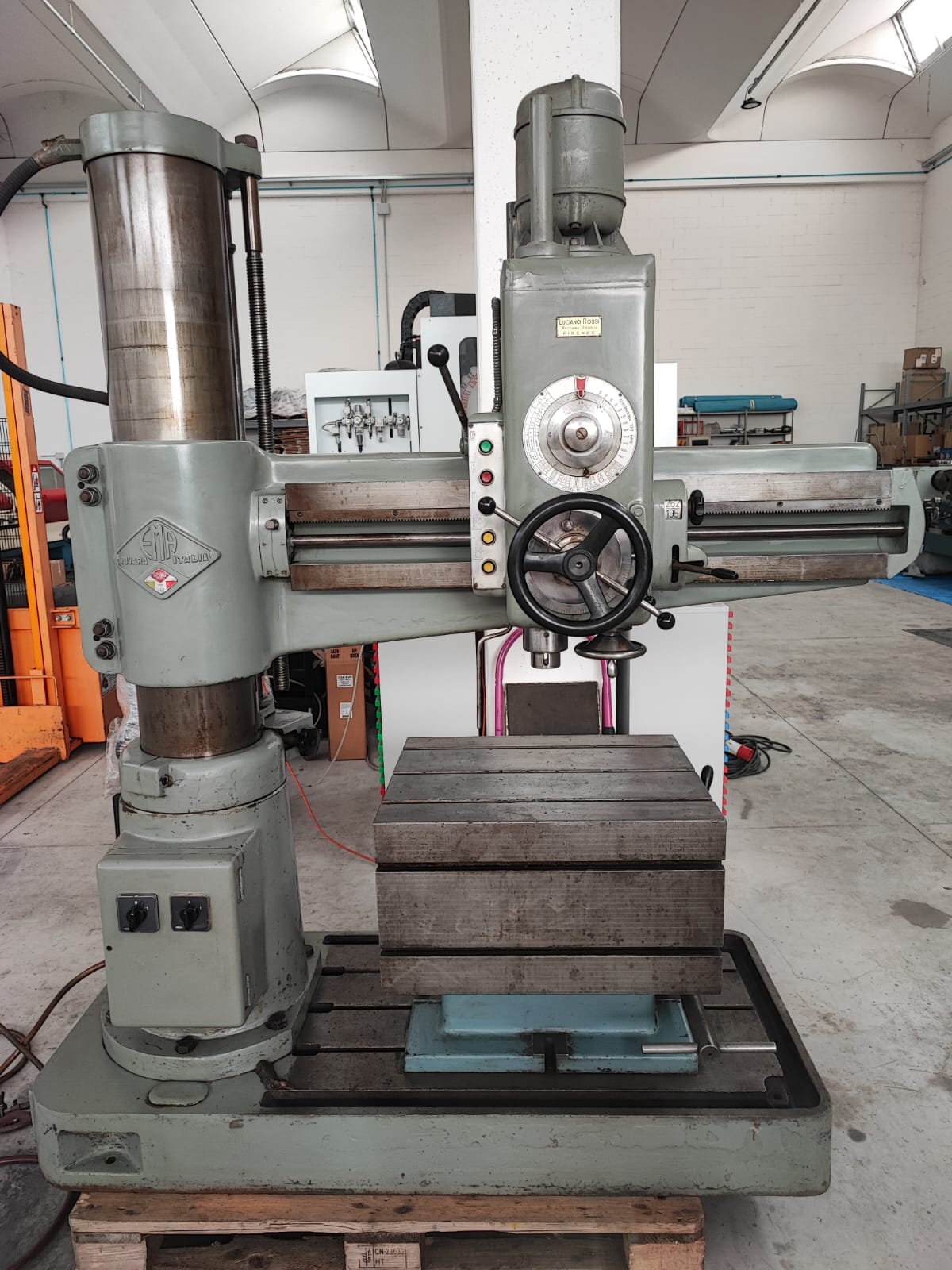 Trapano radiale EMA NOVARA RA 1100/S cubo inclinabile in vendita - foto 1