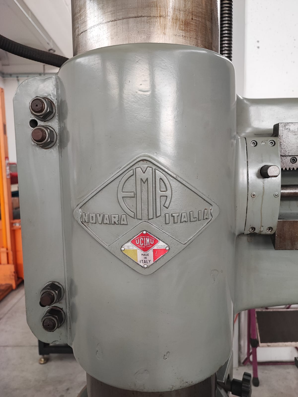 Trapano radiale EMA NOVARA RA 1100/S cubo inclinabile in vendita - foto 9