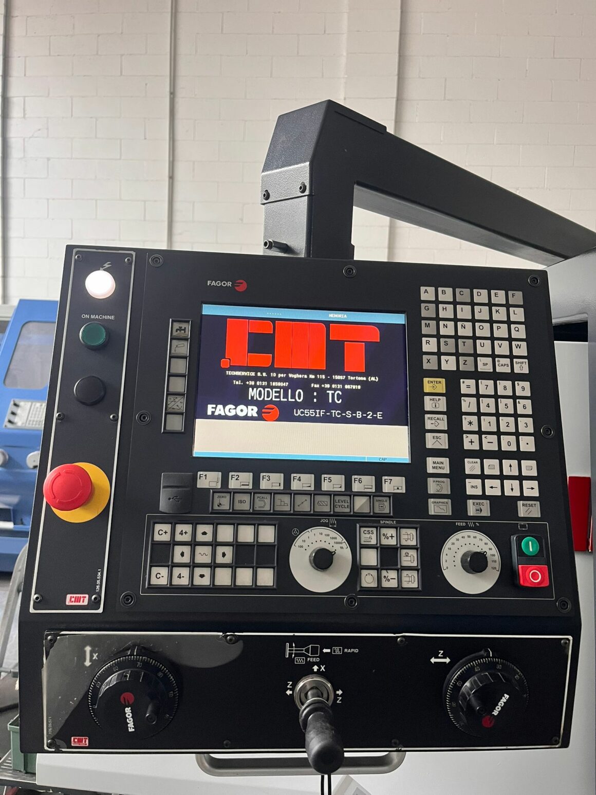 Tornio autoappr. CMT URSUS TC 600x2000x105 | CNC FAGOR in vendita - foto 8