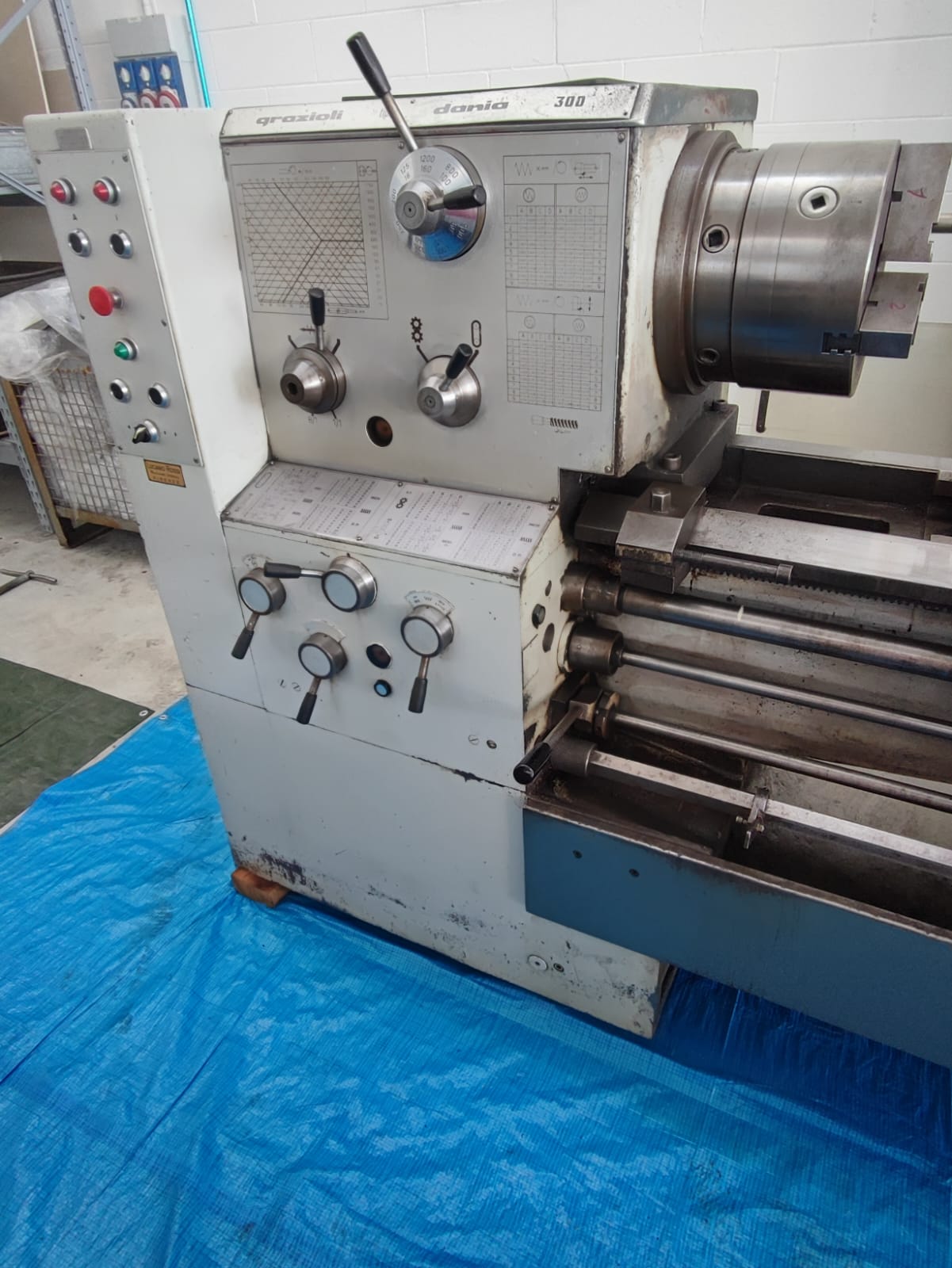 Tornio parallelo GRAZIOLI DANIA 300 in vendita - foto 2