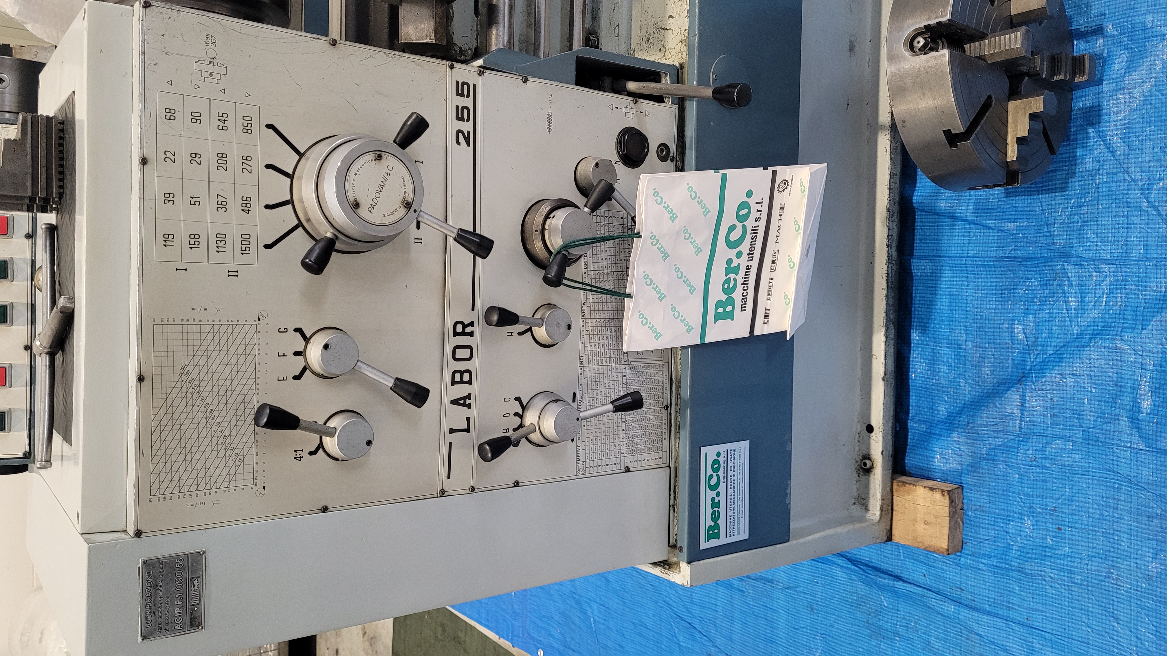 Tornio parallelo PADOVANI LABOR 255 in vendita - foto 4