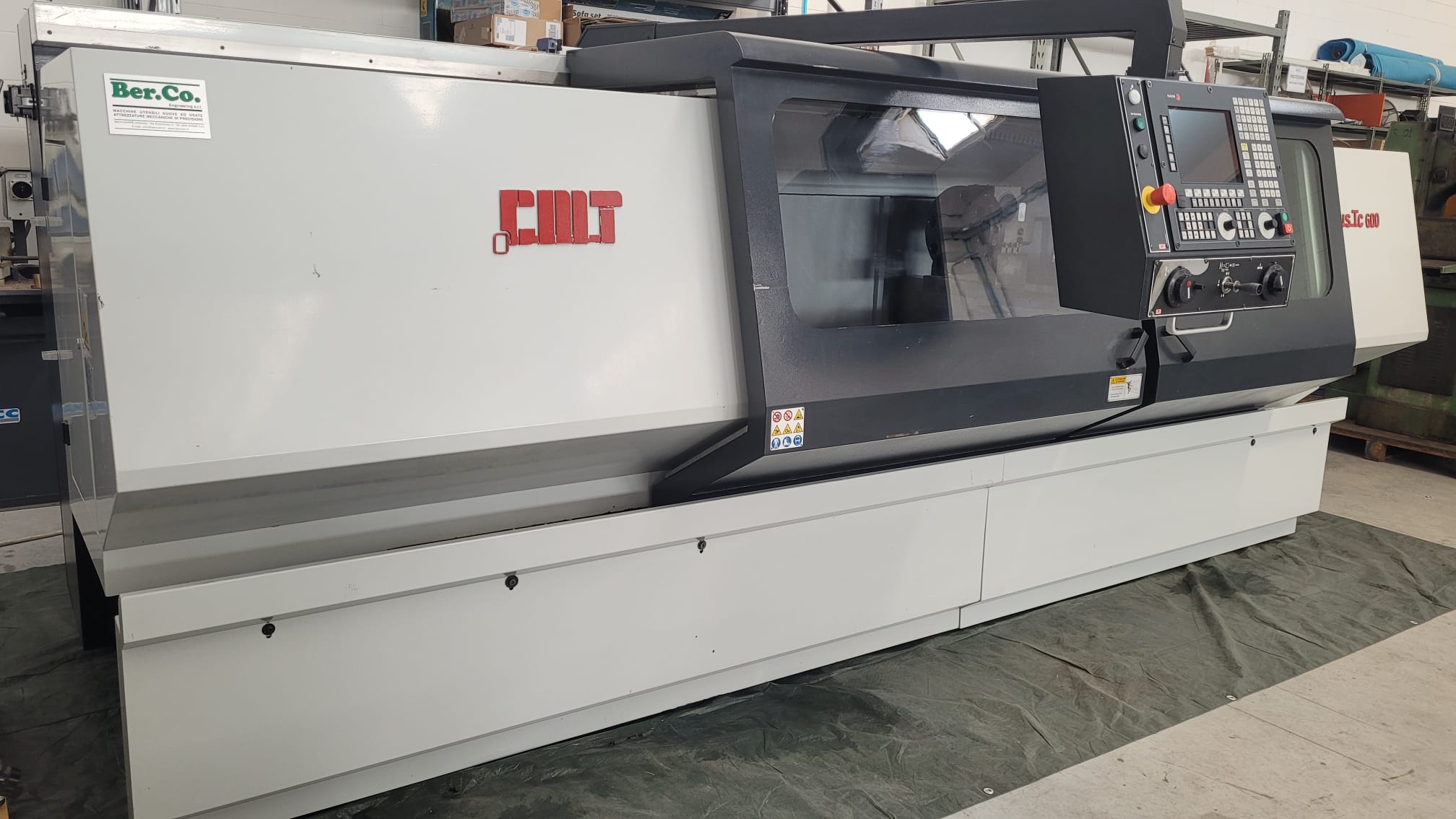 Tornio autoappr. CMT URSUS TC 600x2000x105 | CNC FAGOR in vendita - foto 14