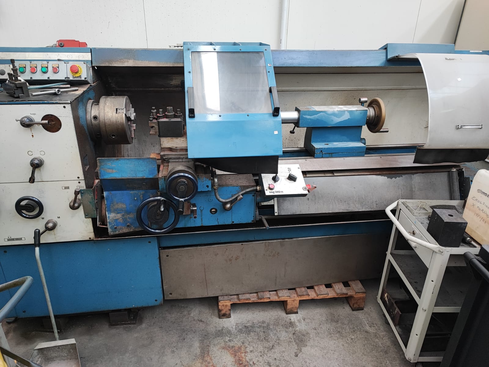 Tornio parallelo GRAZIANO SAG 210N in vendita - foto 2