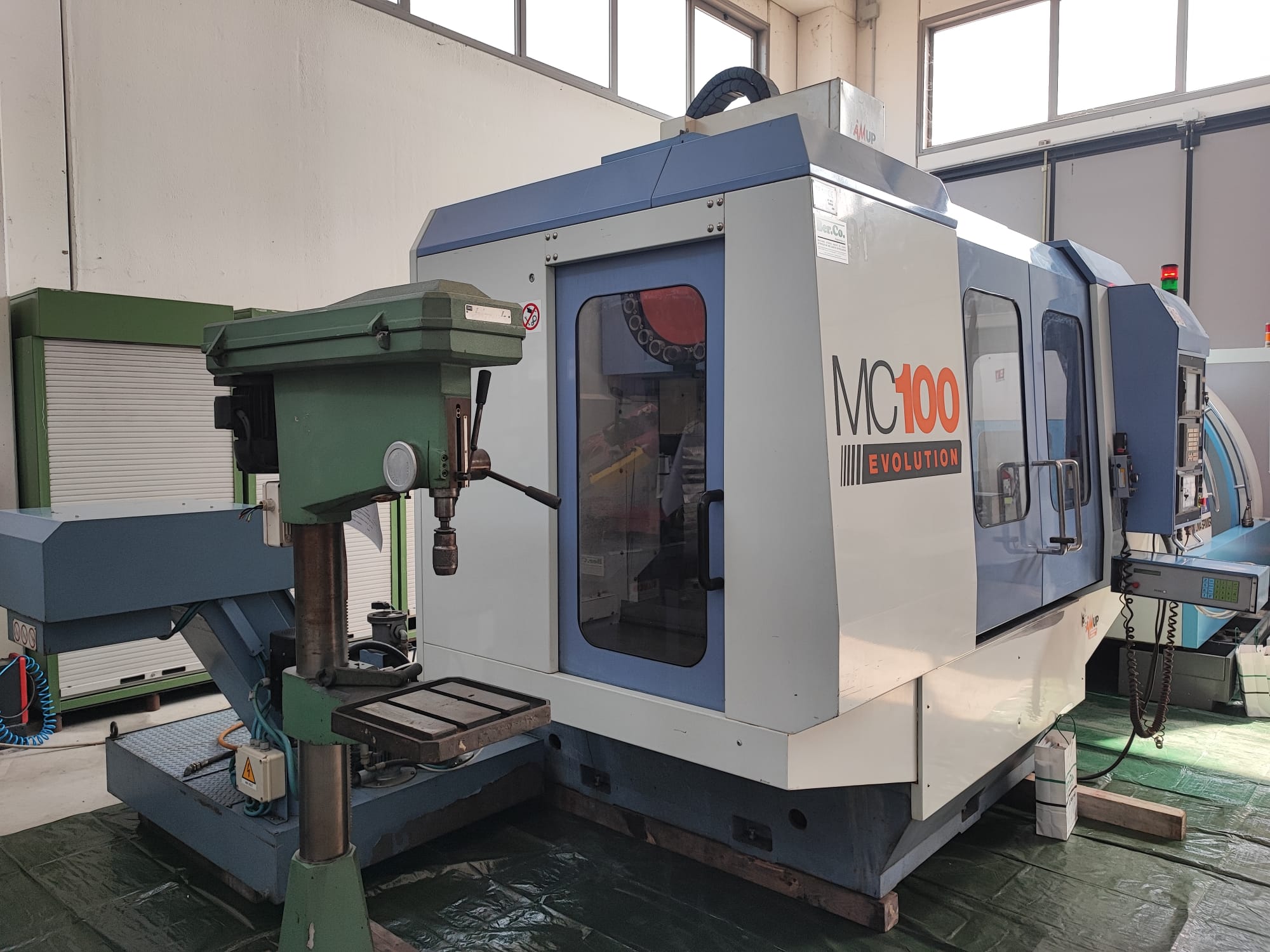 Centro FAMUP MC100E +4°ASSE | 1000x500x600 | CNC Fanuc in vendita - foto 10