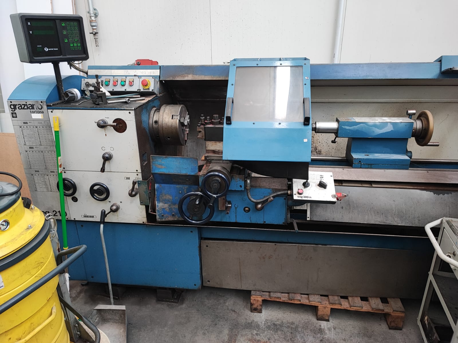 Tornio parallelo GRAZIANO SAG 210N in vendita - foto 1