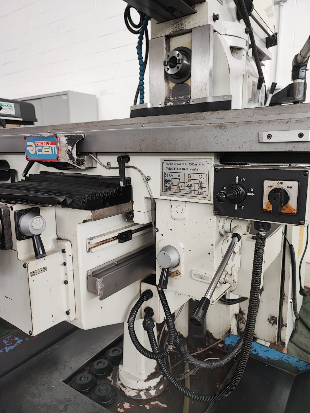 Fresatrice a testa veloce PHOEBUS PBM-GVS300 A  in vendita - foto 7