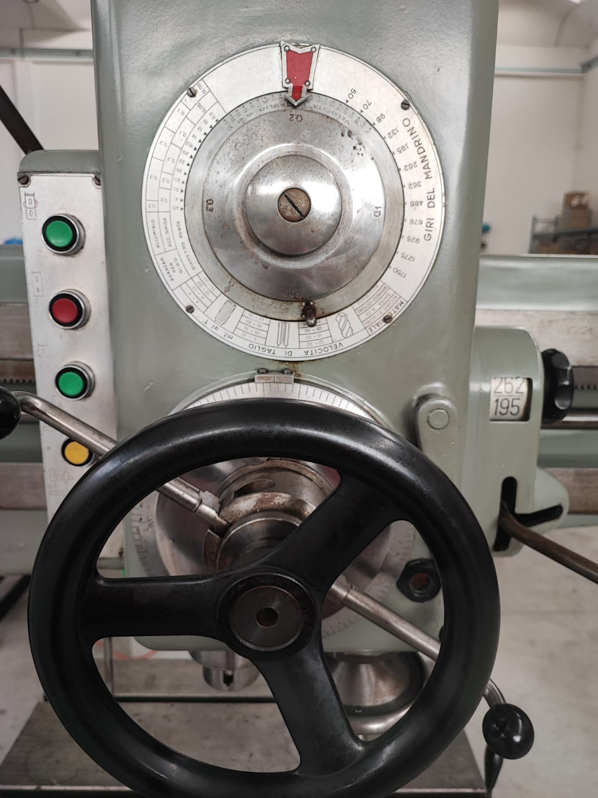 Trapano radiale EMA NOVARA RA 1100/S cubo inclinabile in vendita - foto 8