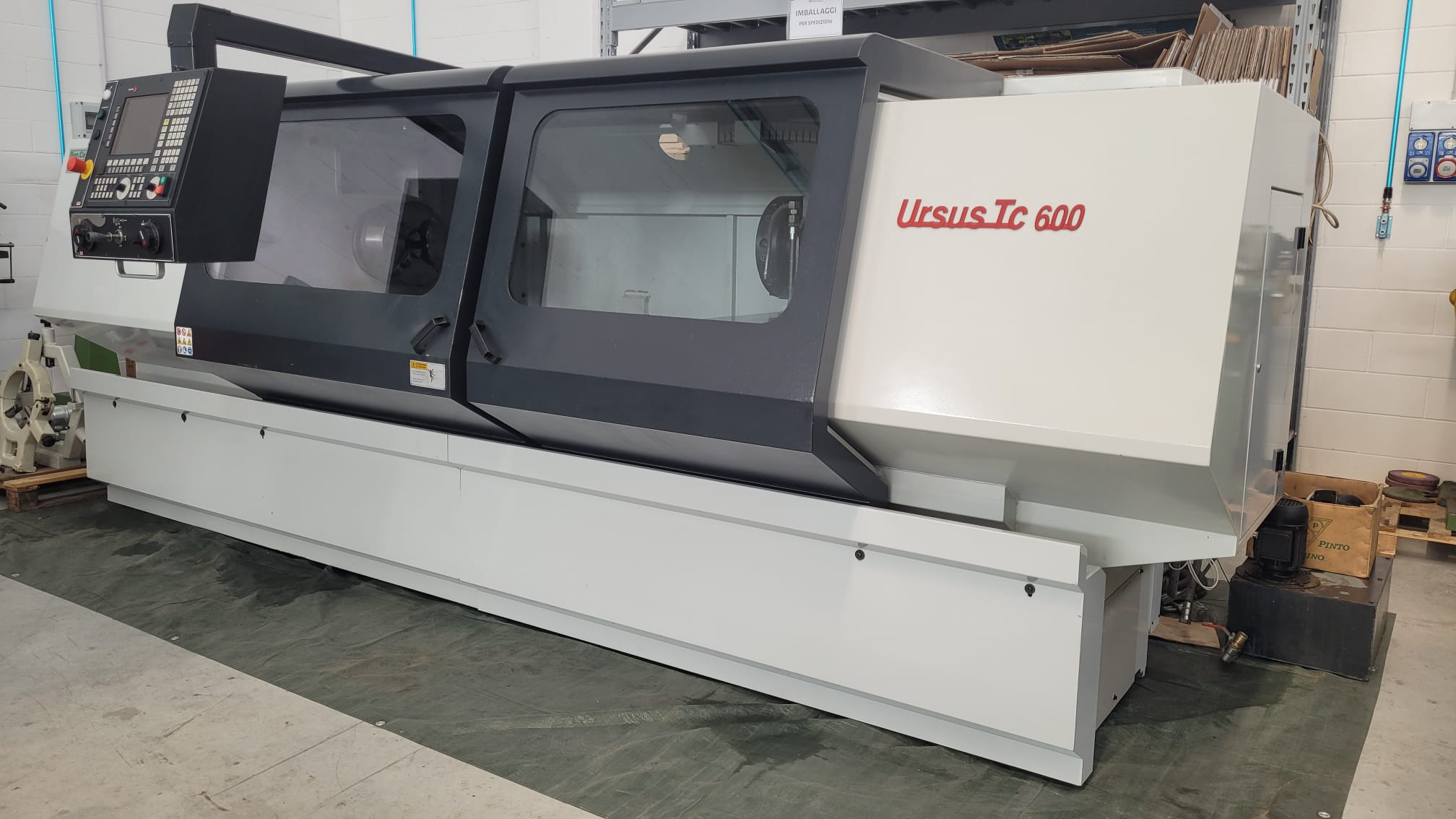 Tornio autoappr. CMT URSUS TC 600x2000x105 | CNC FAGOR in vendita - foto 4