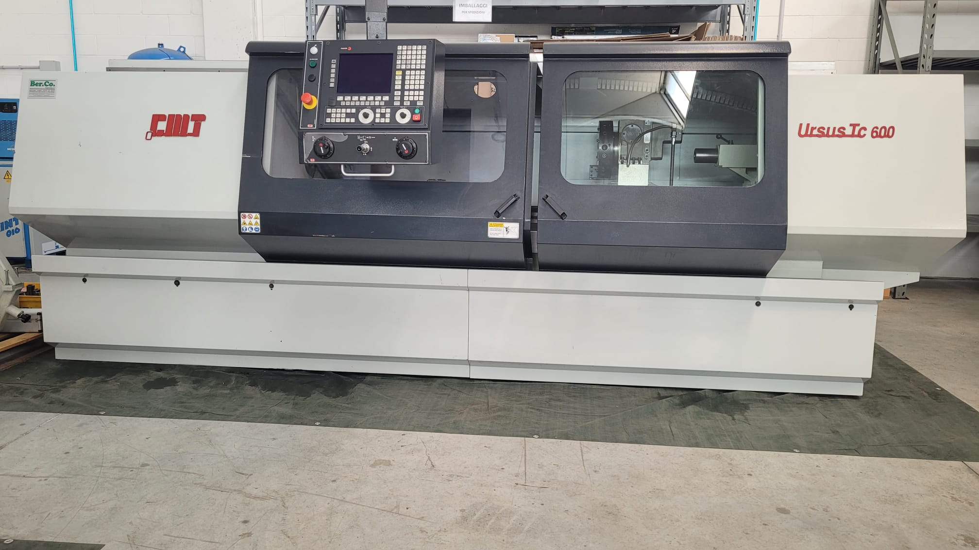 Tornio autoappr. CMT URSUS TC 600x2000x105 | CNC FAGOR in vendita - foto 2