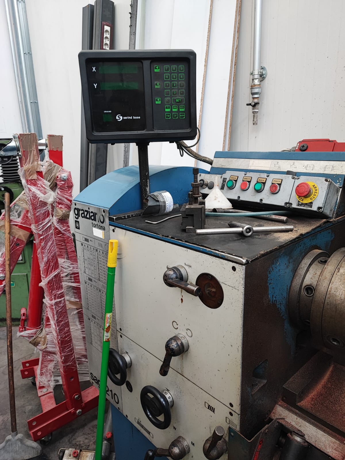 Tornio parallelo GRAZIANO SAG 210N in vendita - foto 3