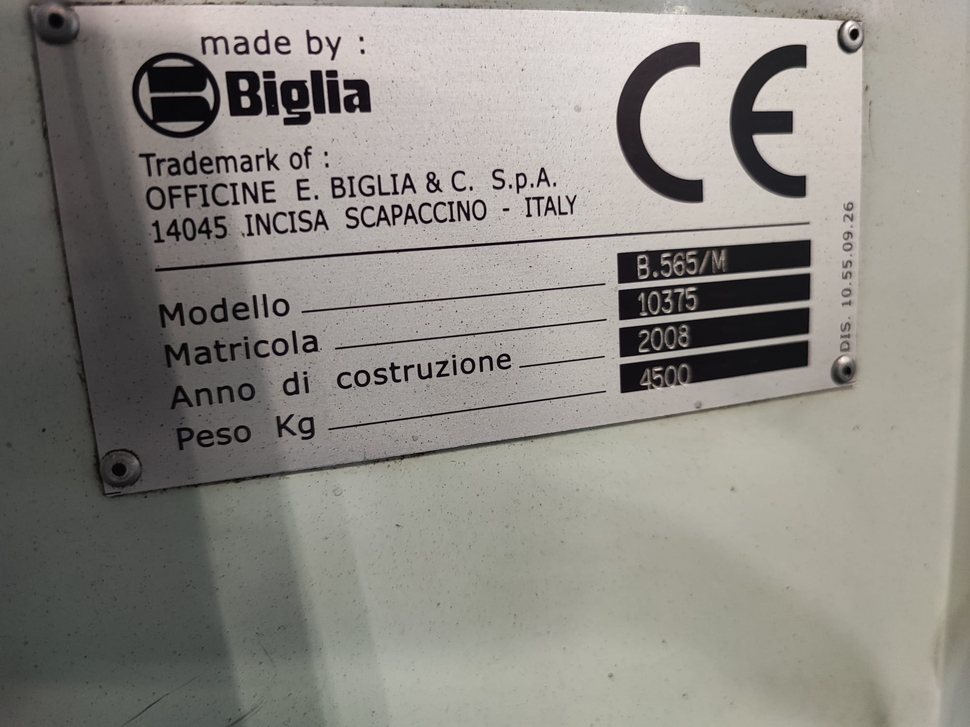 Tornio motorizzato BIGLIA B 565 M | CNC Fanuc in vendita - foto 4