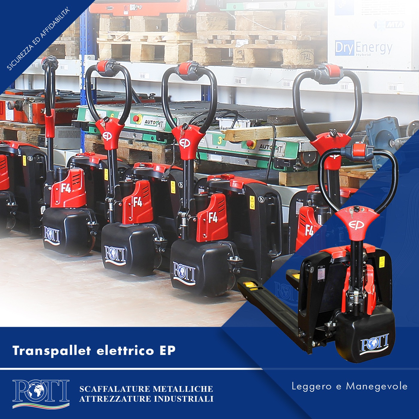 Transpallet in vendita