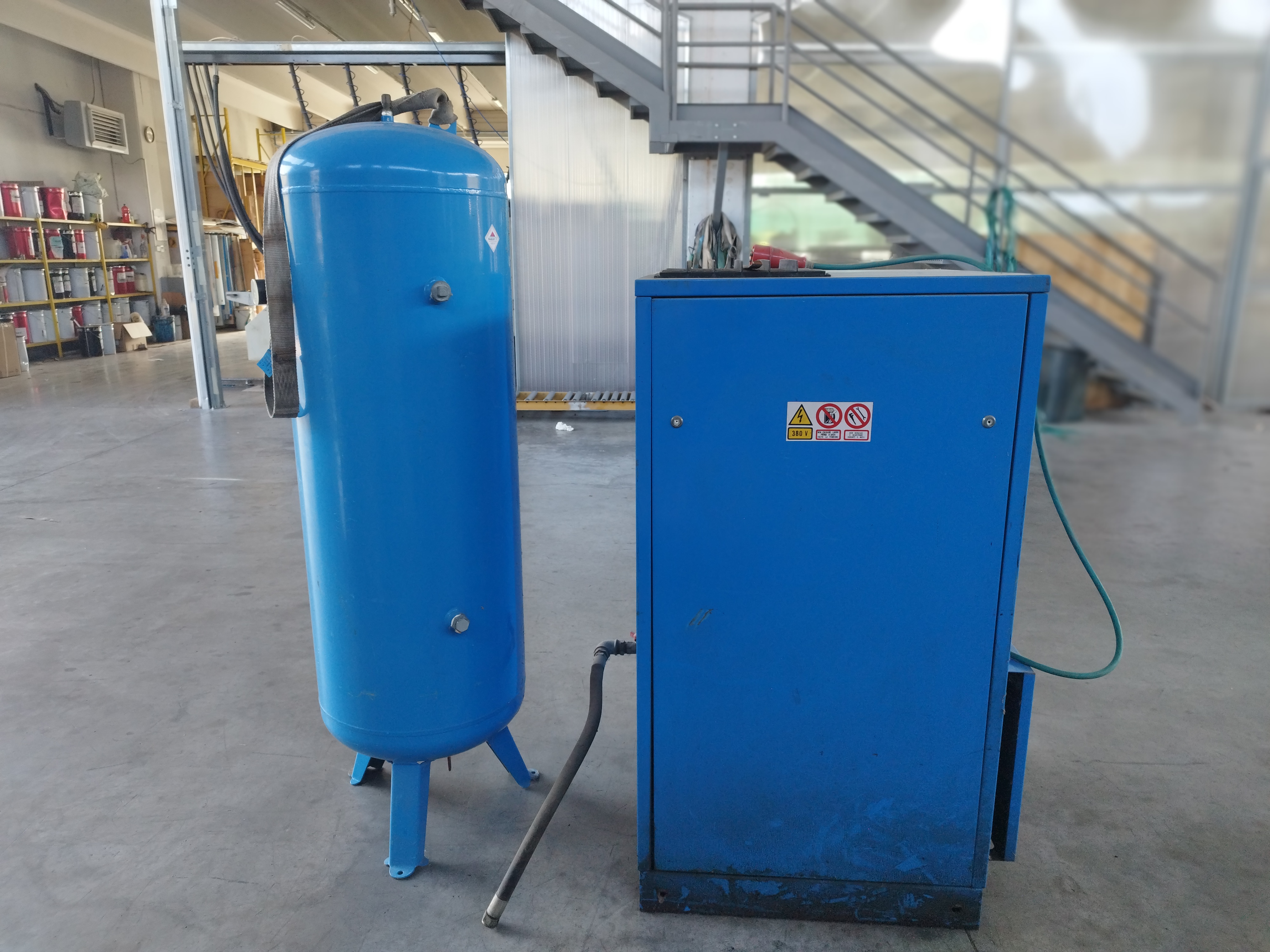 Compressore Aria Fini Silenziato 500 litri 1986 in vendita - foto 5