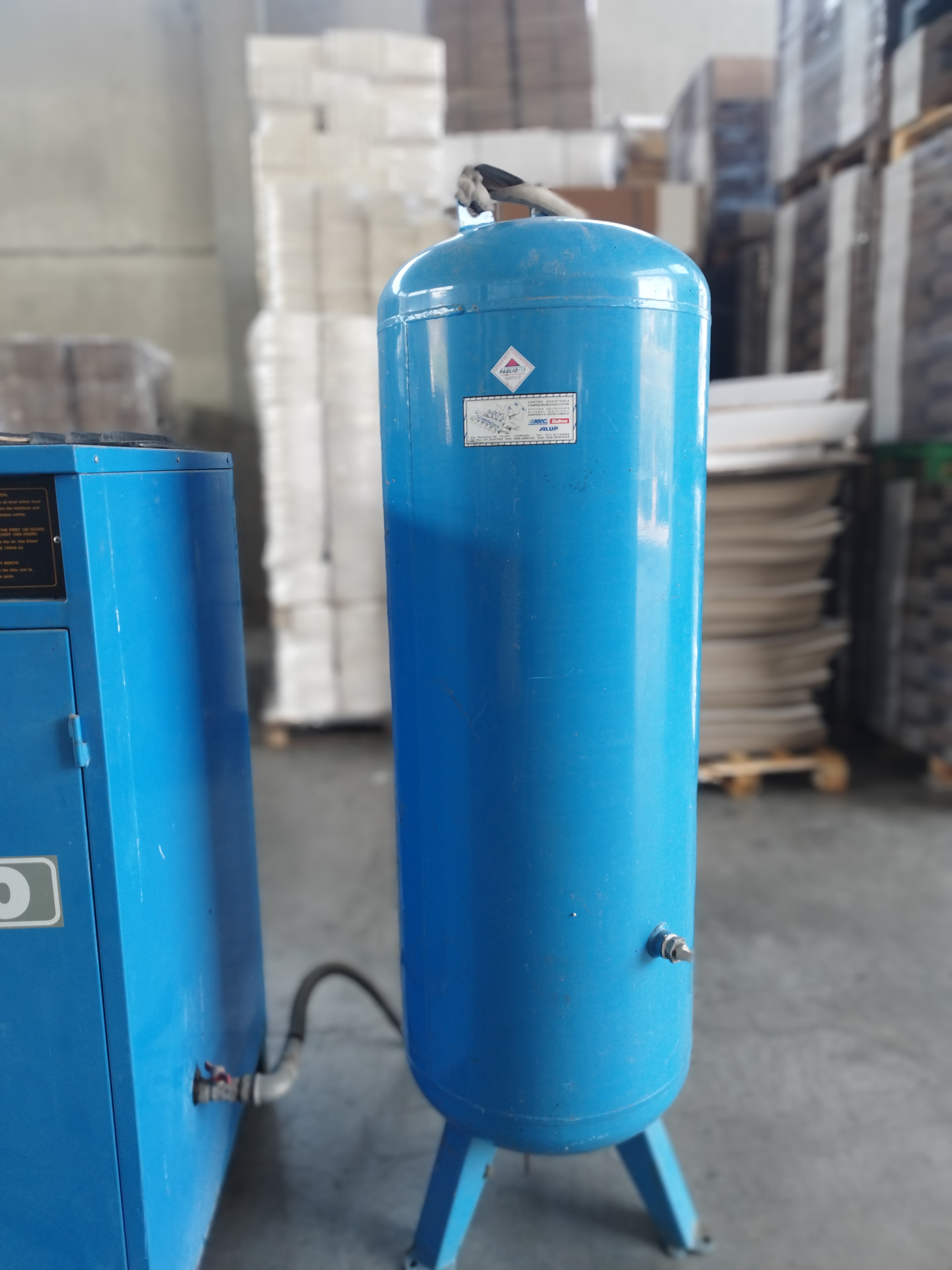 Compressore Aria Fini Silenziato 500 litri 1986 in vendita - foto 3