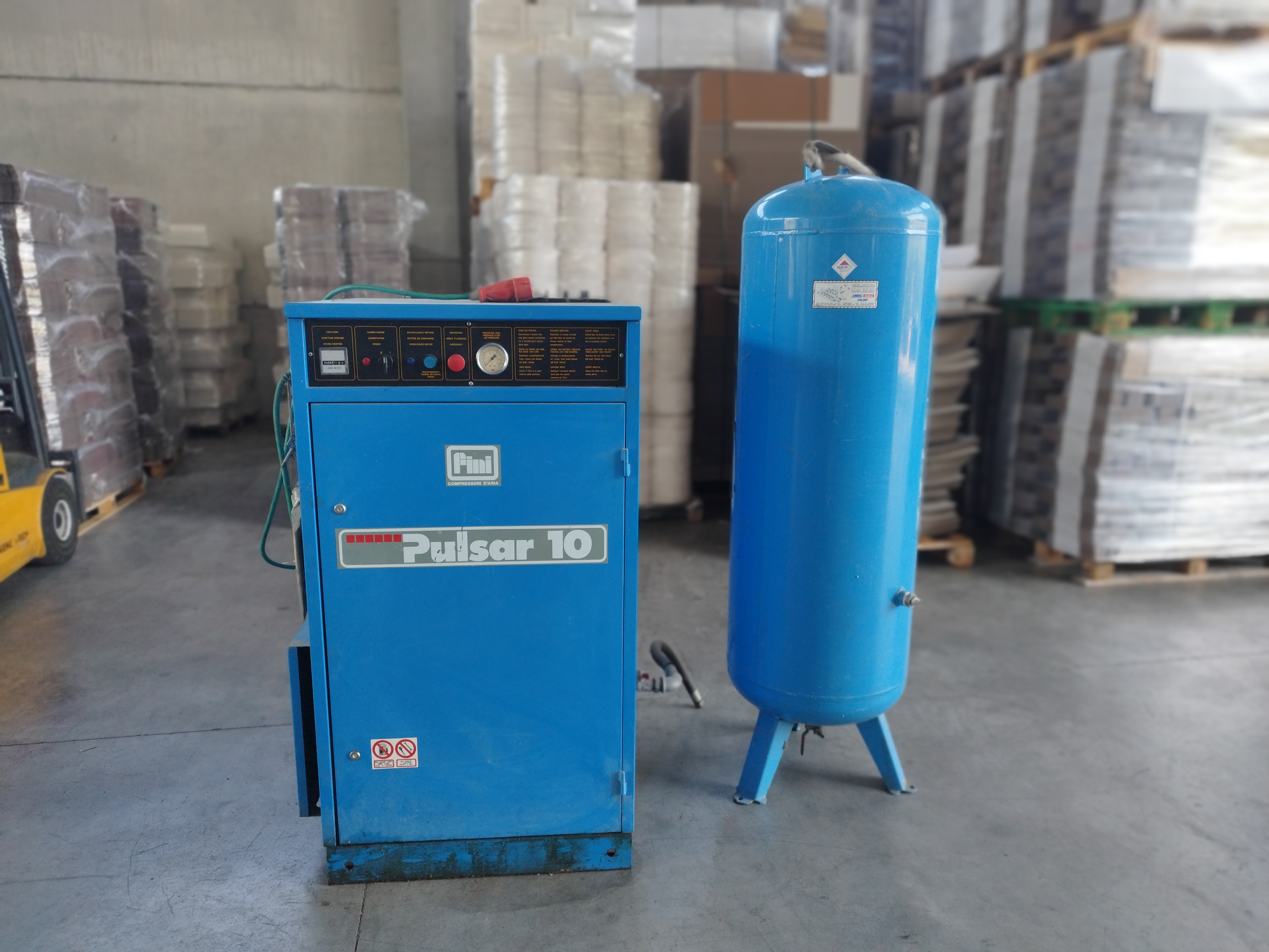 Compressore Aria Fini Silenziato 500 litri 1986 in vendita - foto 1