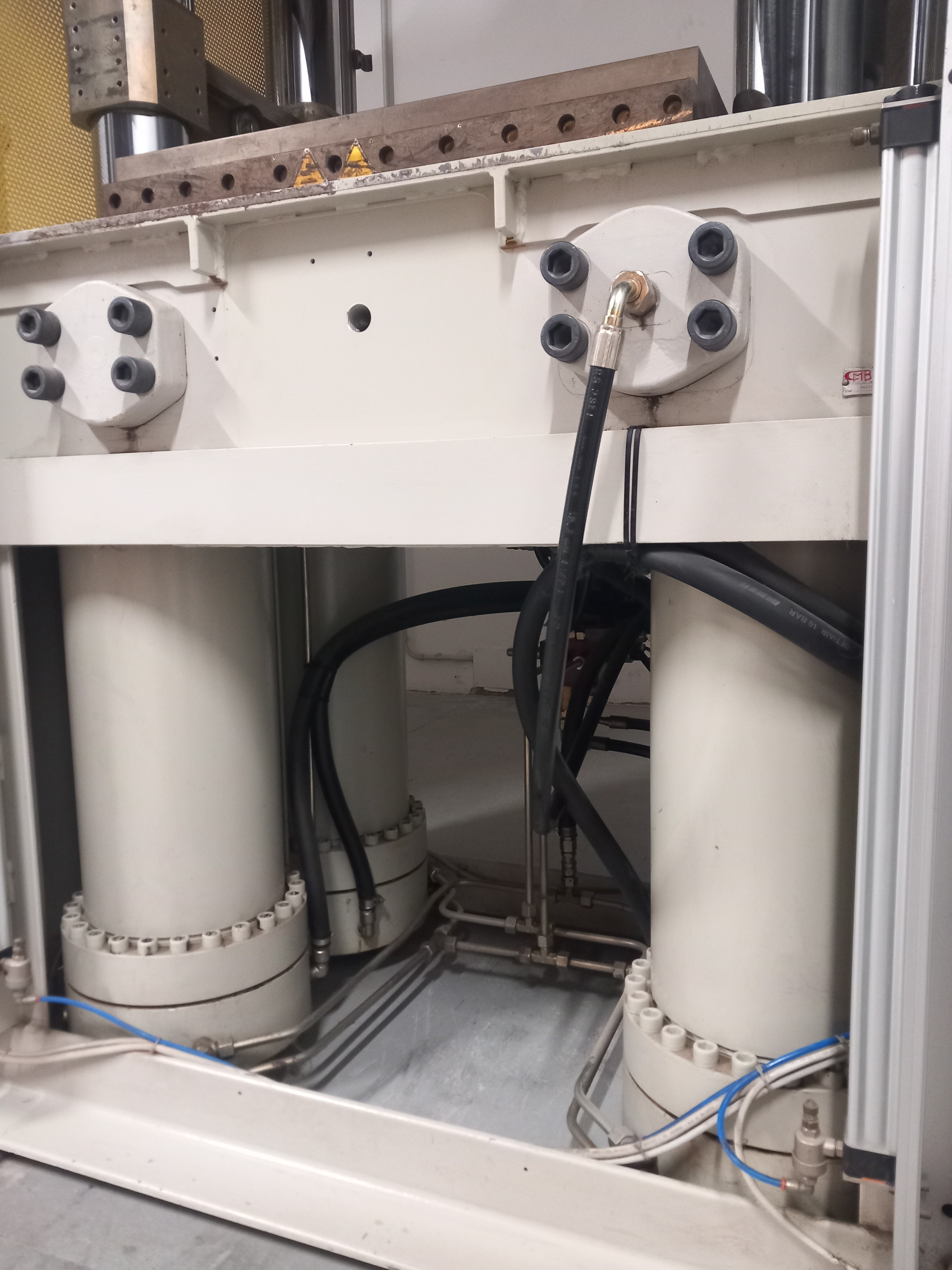 Pressa compressione campana del vuoto stampaggio gomma in vendita - foto 4