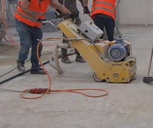 SCARIFICATRICE PAVIMENTI TAGLIERINA 15KW in vendita - foto 4