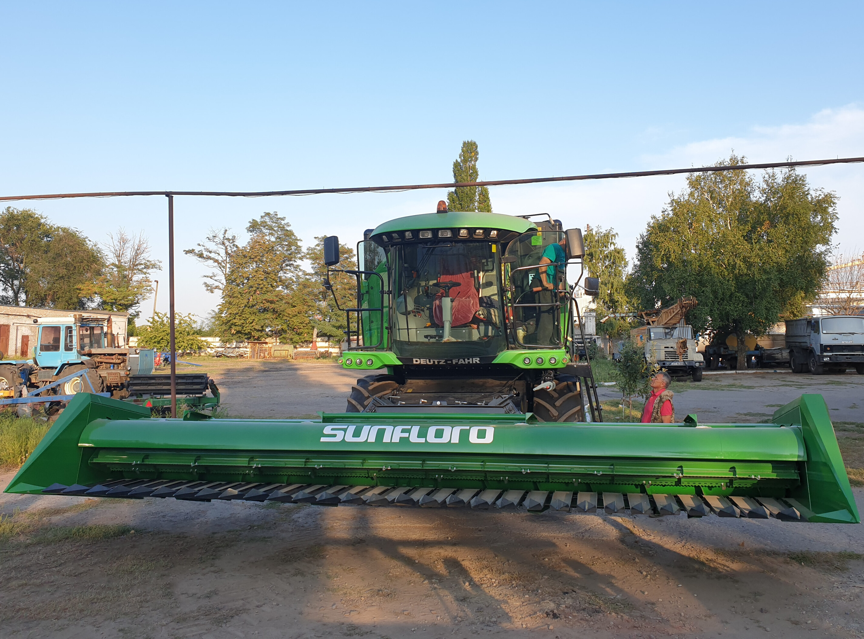 La testata per girasoli "Sunfloro Optimo" in vendita - foto 8