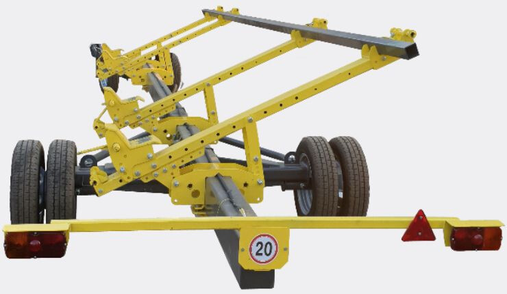 Сarrello portabarra  “Carrello 2 Axes” in vendita - foto 1