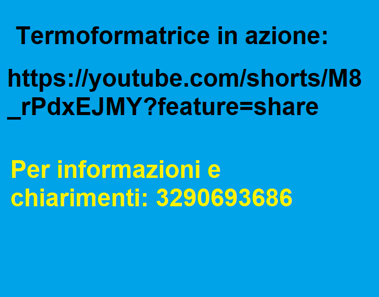 TERMOFORMATRICE SOTTOVUOTO VICTOR in vendita - foto 3