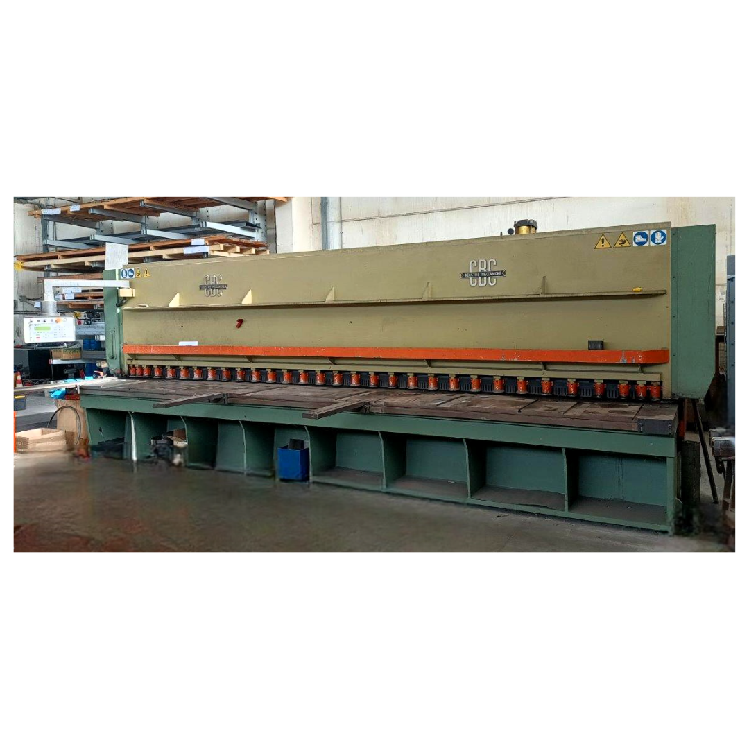 Cesoia lamiera CBC mod ID-2 6000 x 8 mm in vendita - foto 1
