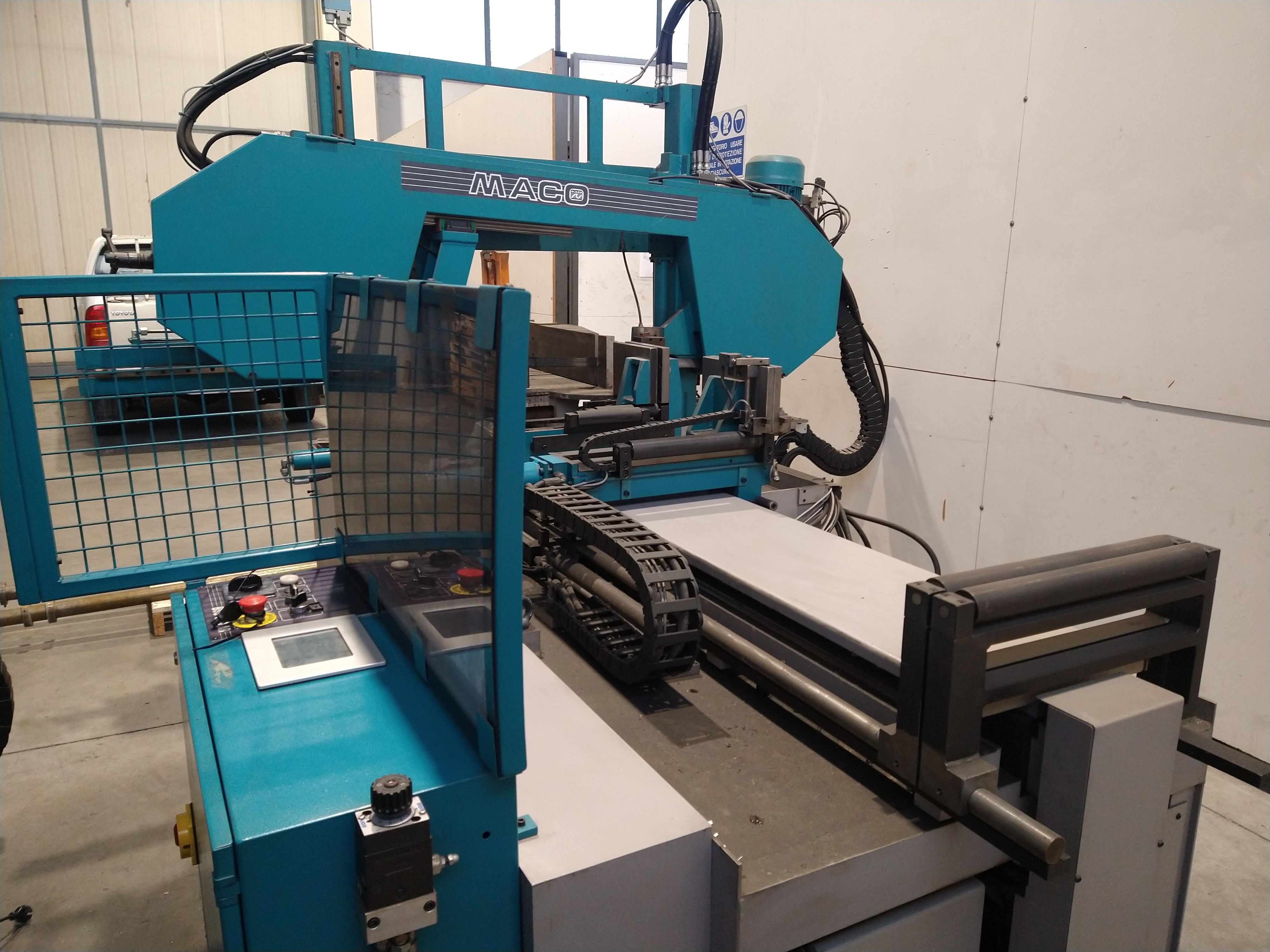 Segatrice a nastro automatica MACO Mod Btr 400 in vendita - foto 4