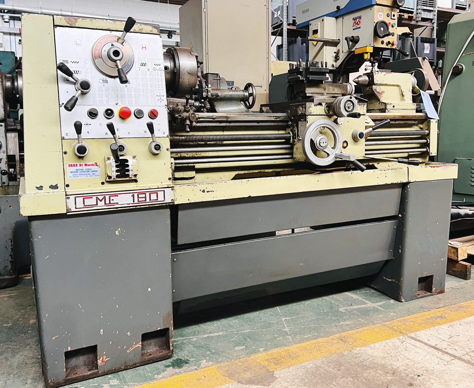 Tornio parallelo CME Mod 180 in vendita - foto 1