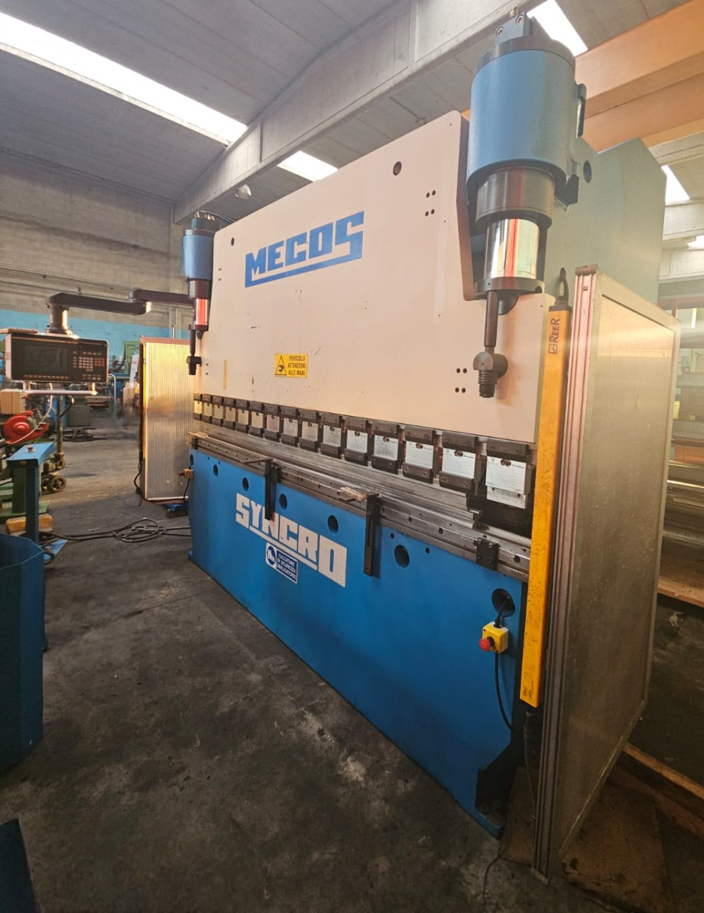 Piegatrice lamiera MECOS Mod SYNCHRO 100/30 in vendita - foto 3