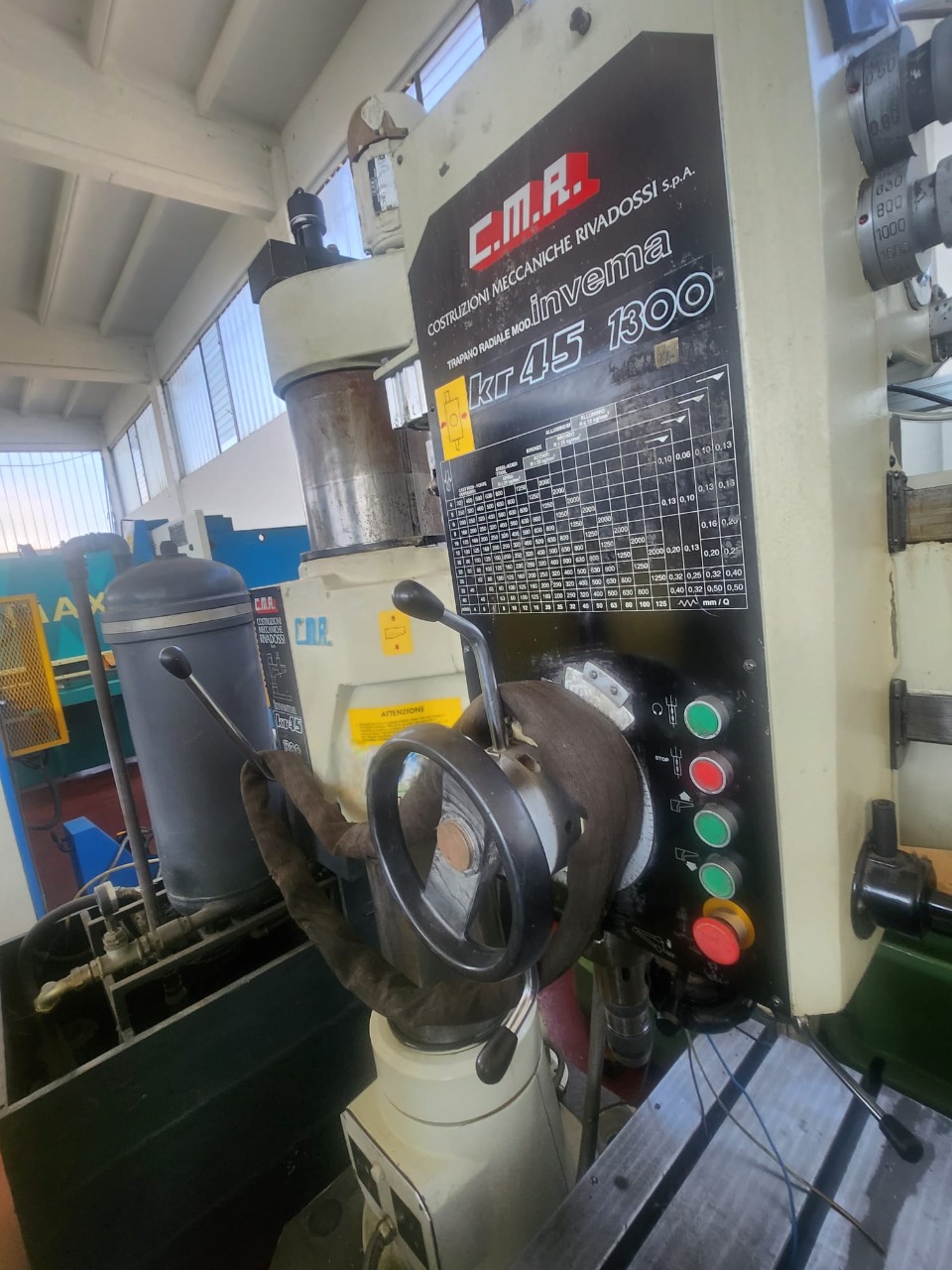 Trapano radiale CMR-CNC mod INVEMA KR 45-1300 in vendita - foto 3