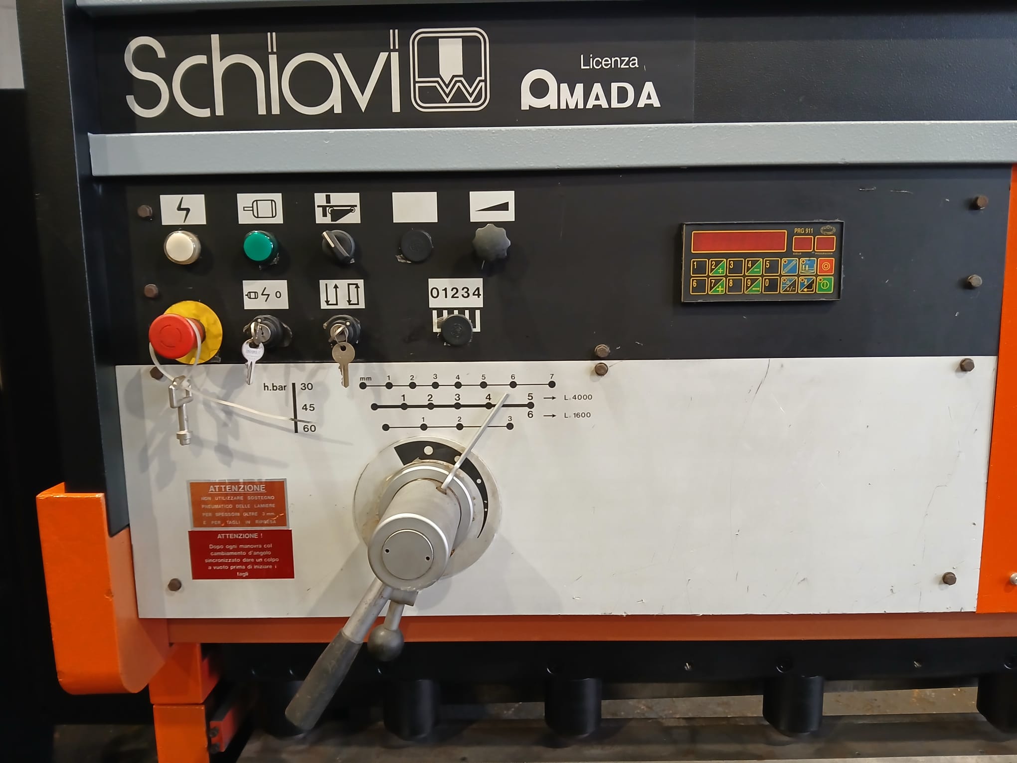Cesoia lamiera SCHIAVI Mod GH 540 z in vendita - foto 2