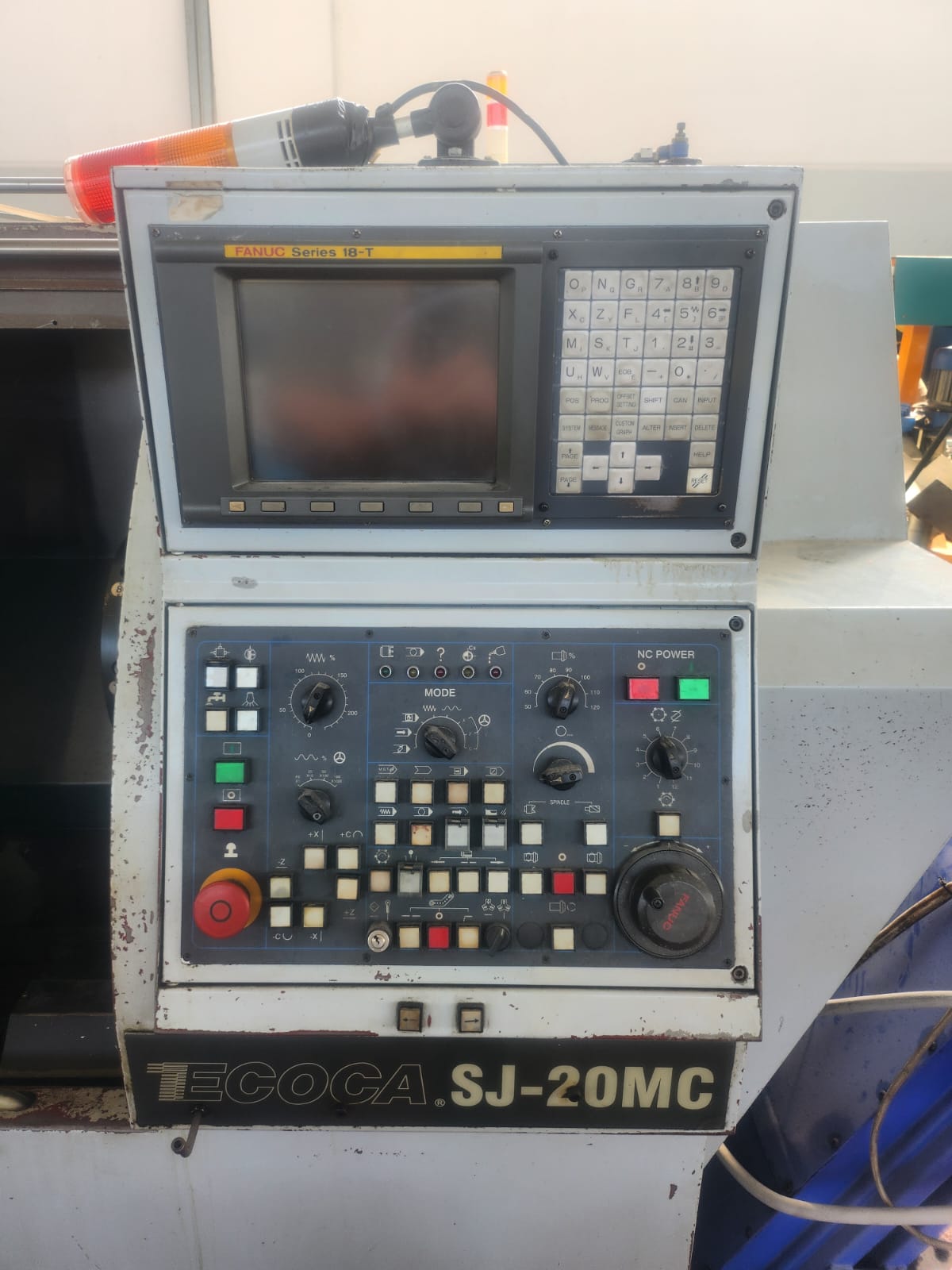 Tornio CNC Ecoca Mod SJ-20MC in vendita - foto 2