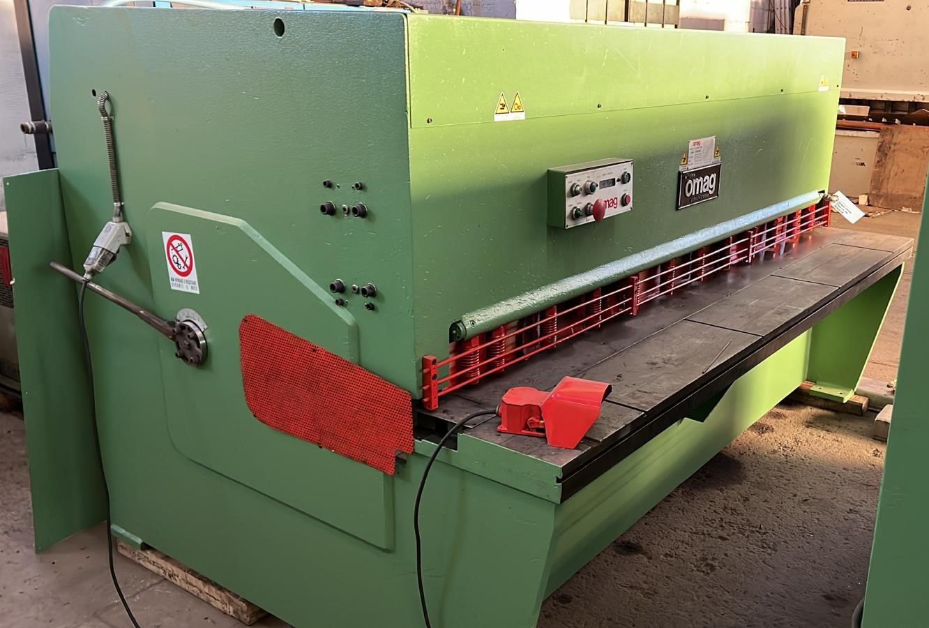 Cesoia lamiera OMAG mod.CI 254 in vendita - foto 3