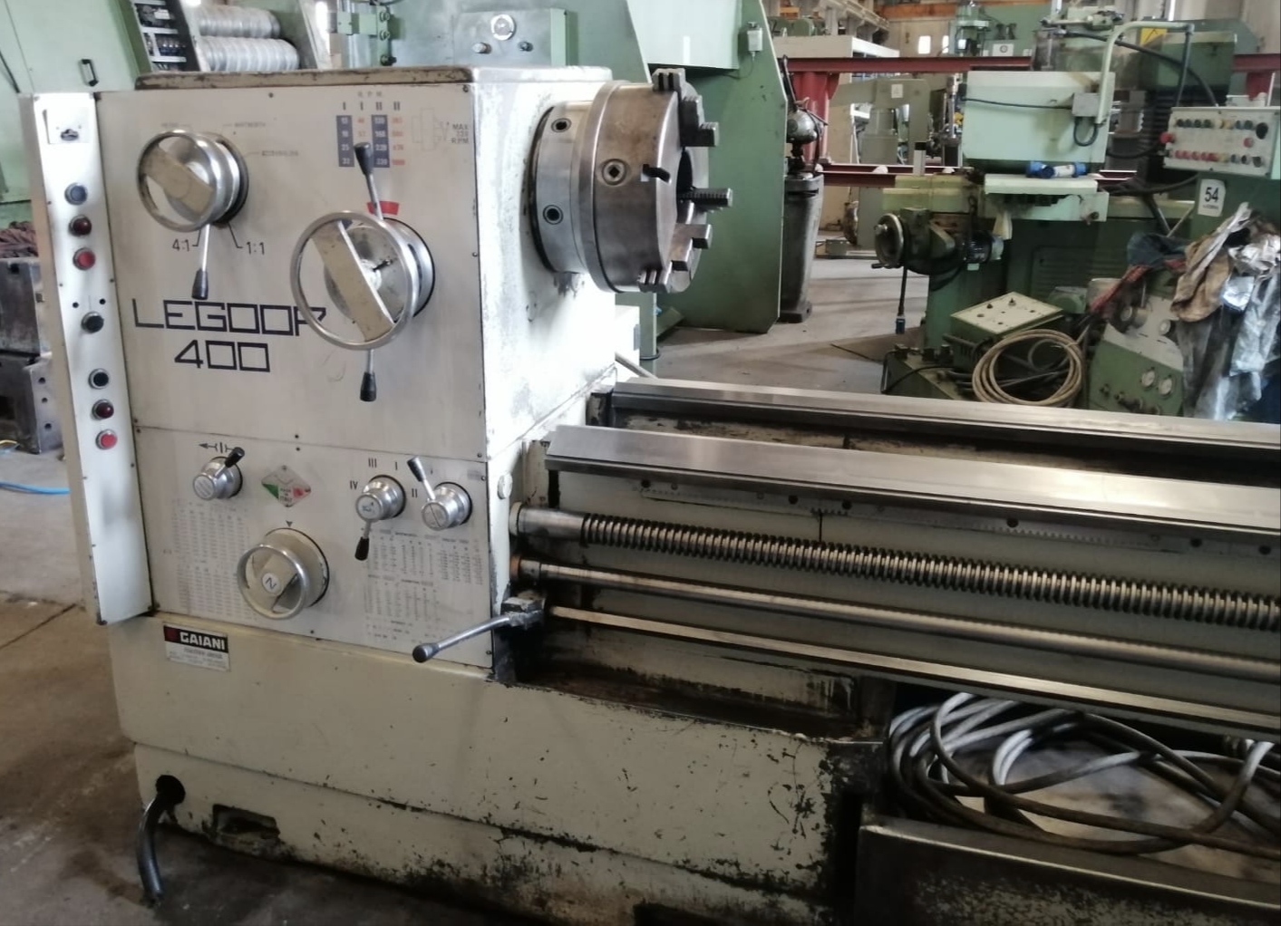 Tornio parallelo Gornati Mod LEGOOR 400 in vendita - foto 2