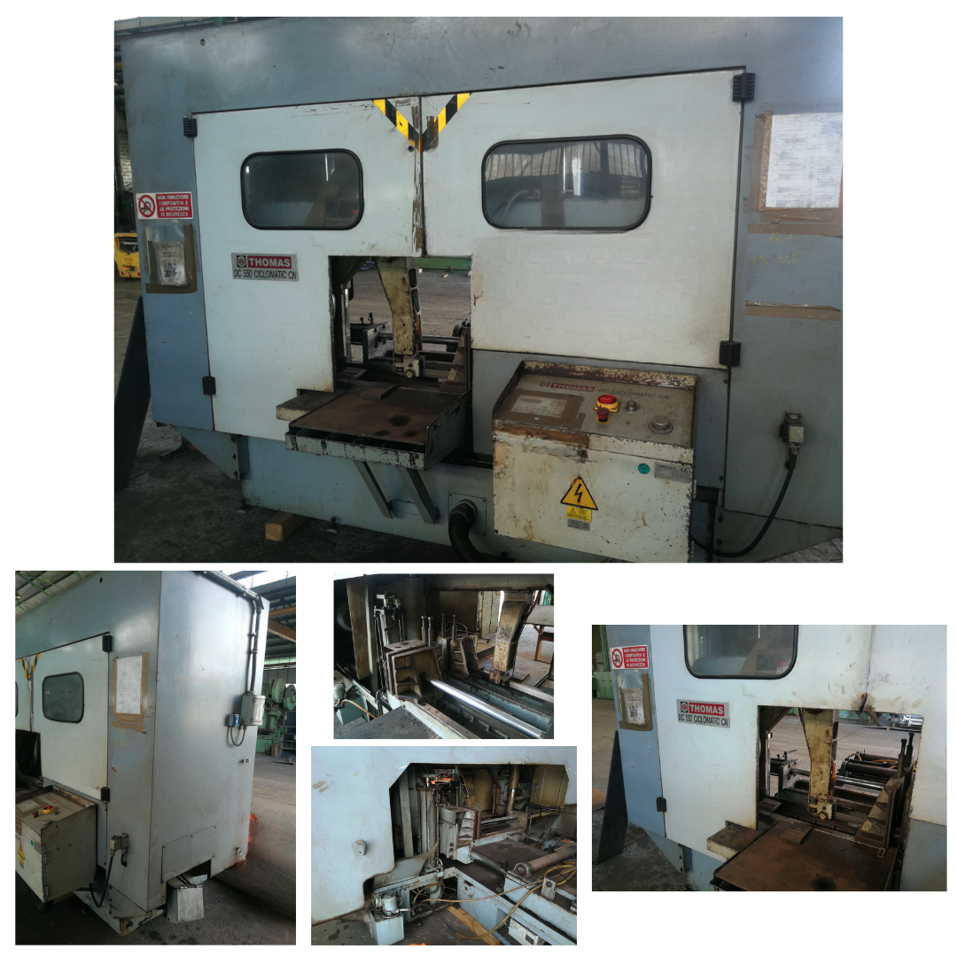 Segatrice a nastro Aut. THOMAS Mod DC 550 CICLOMATIC Cn in vendita - foto 1