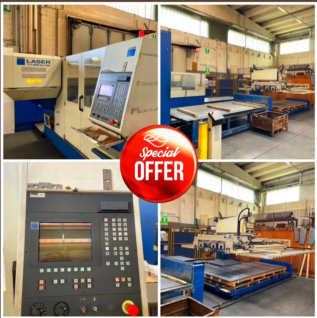 taglio laser Trumpf Mod Trumatic l 3030 1,8 kw in vendita - foto 1