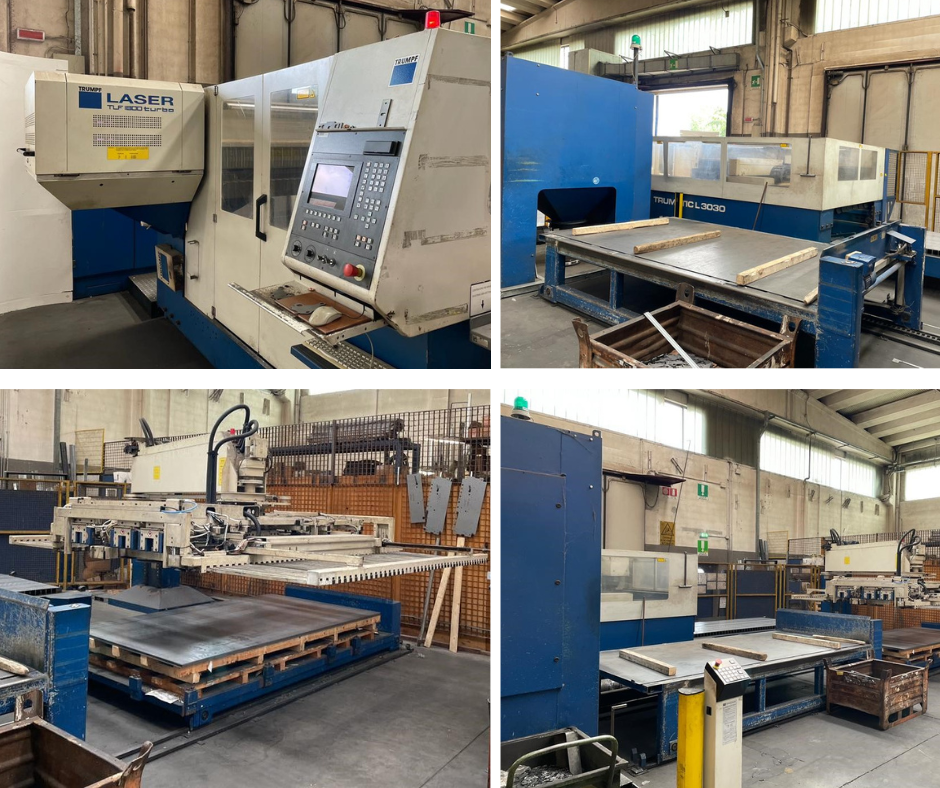 Taglio laser Trumpf Mod Trumatic l 3030 1,8 kw in vendita - foto 1
