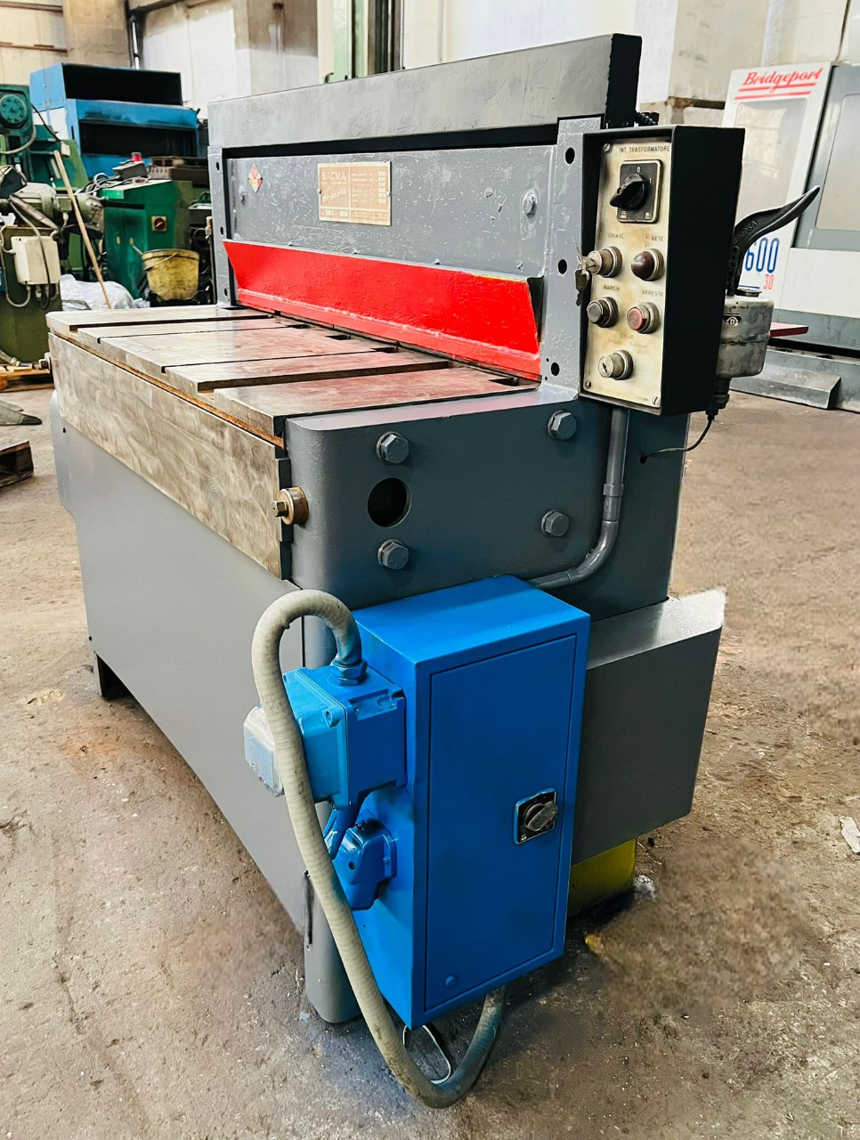 Cesoia lamiera SACMA mod Minimatic 1000 mm X 3 mm in vendita - foto 4