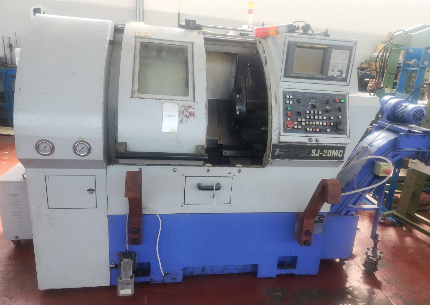 Tornio CNC Ecoca Mod SJ-20MC in vendita - foto 1